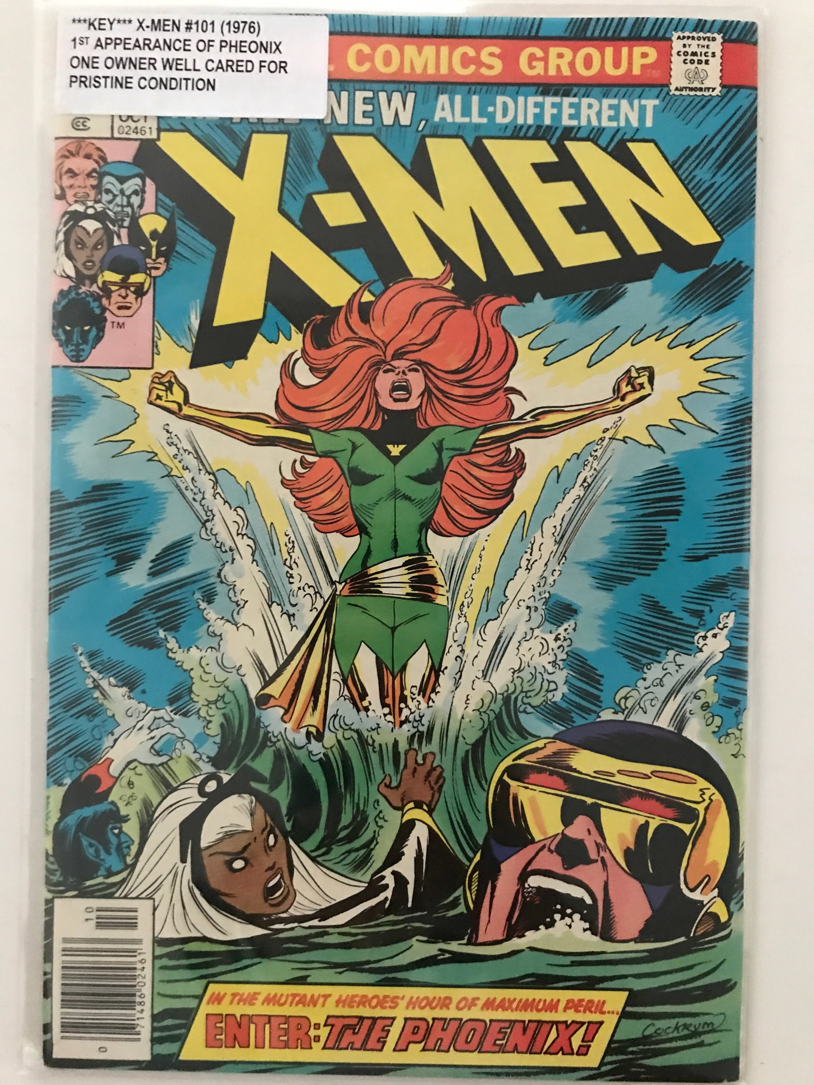 BIG KEY X-MEN 101 (1976) 1ST APP OF THE PHOENIX ONE OWNER COLLECTION - MARVEL COMICS: Prices are in Canadian dollars