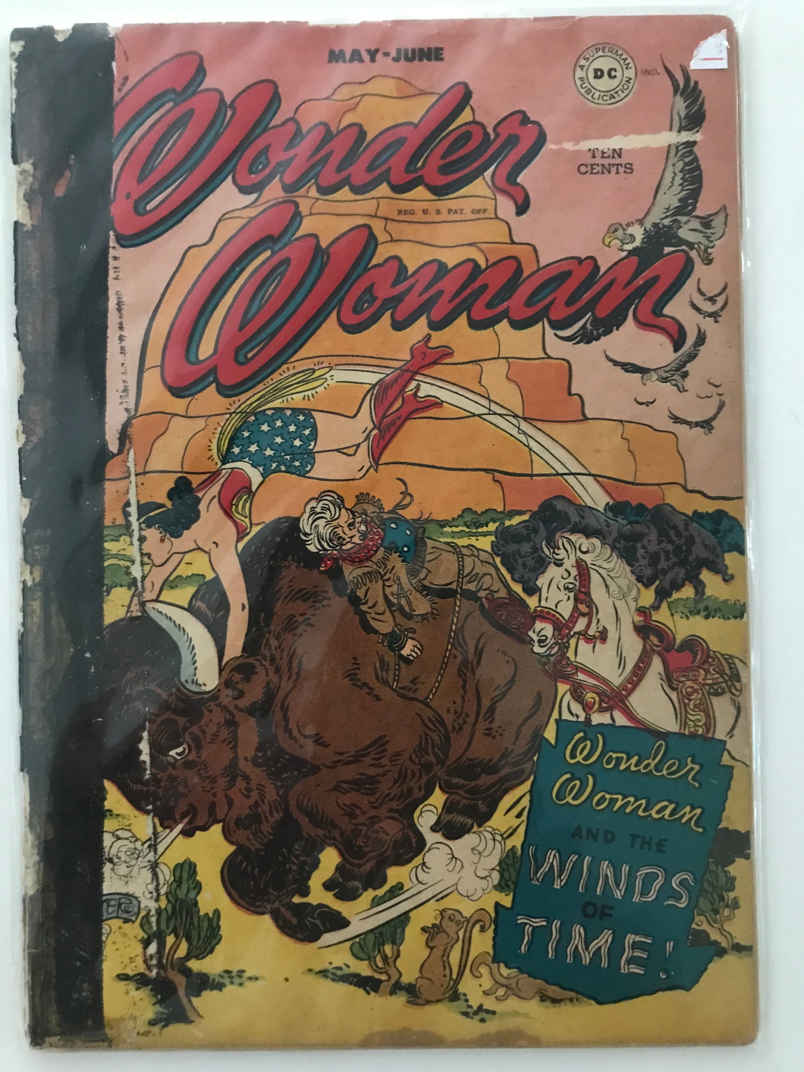 BIG KEY GOLDEN AGE WONDER WOMAN NO.17 - DC COMICS: Prices are in Canadian dollars