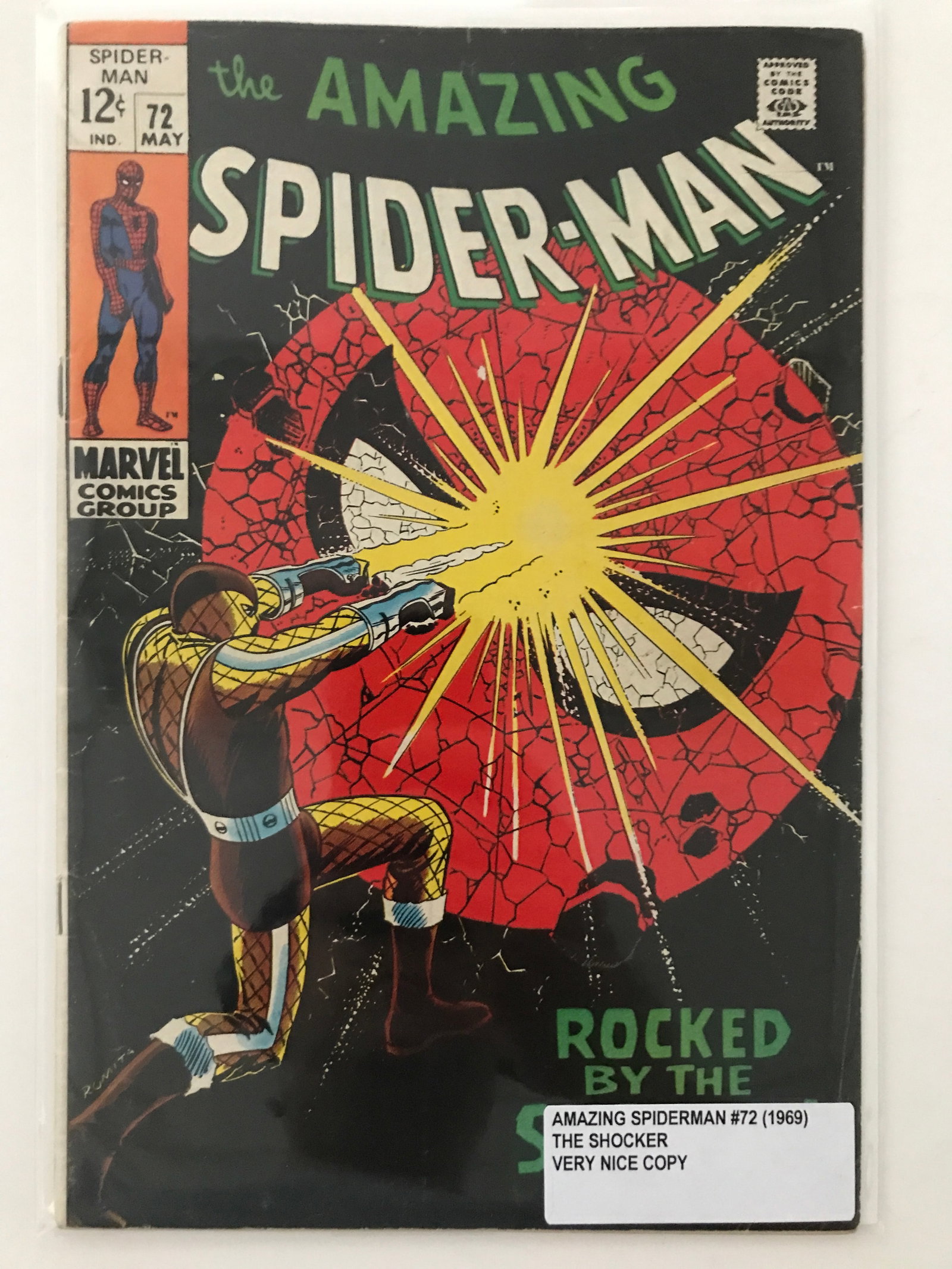 THE AMAZING SPIDERMAN #72 (1969) - MARVEL COMICS: Prices are in Canadian dollars