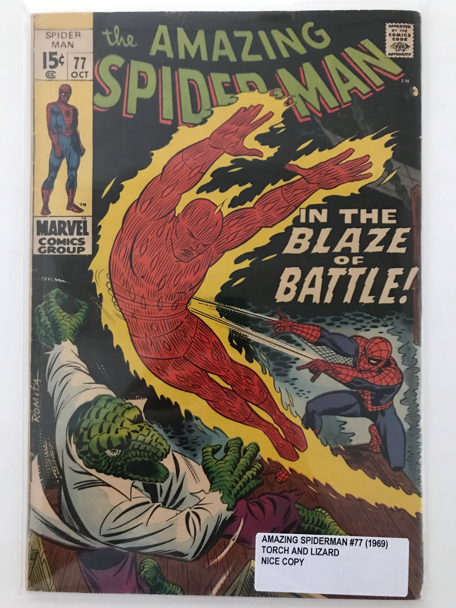 THE AMAZING SPIDERMAN #77 (1969) - MARVEL COMICS: Prices are in Canadian dollars