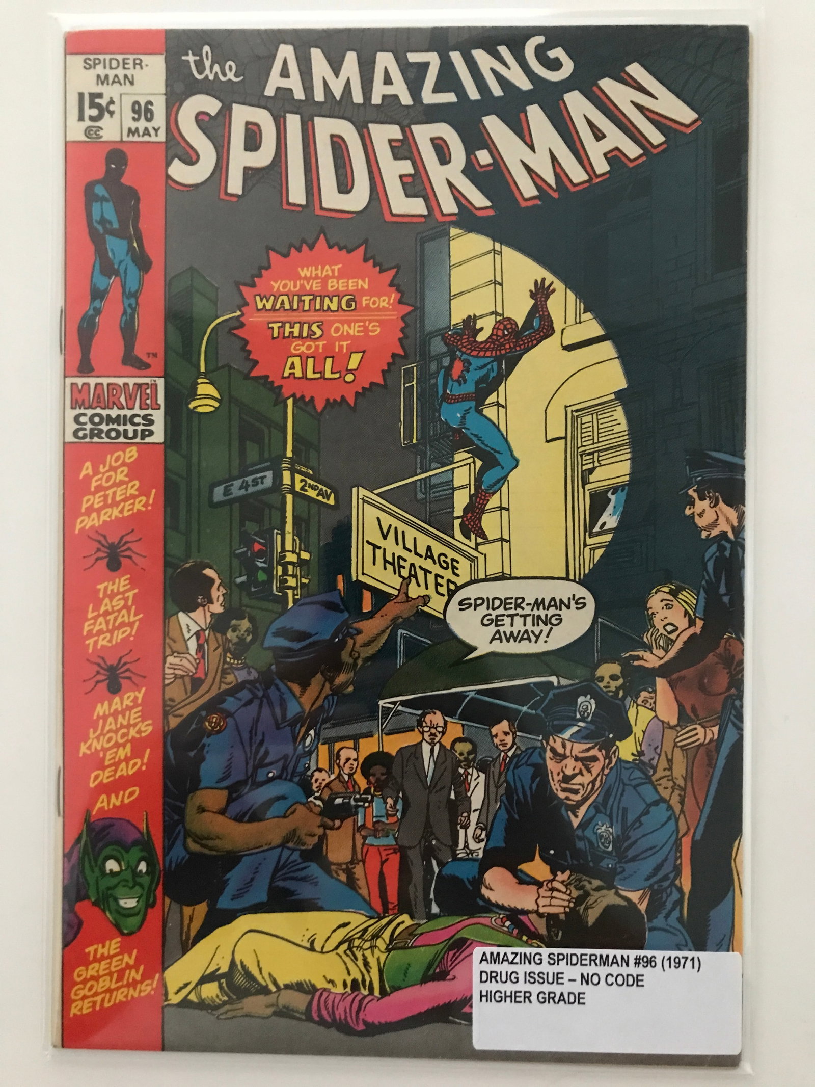 THE AMAZING SPIDERMAN #91 (1971) NO CODE - MARVEL COMICS: Prices are in Canadian dollars