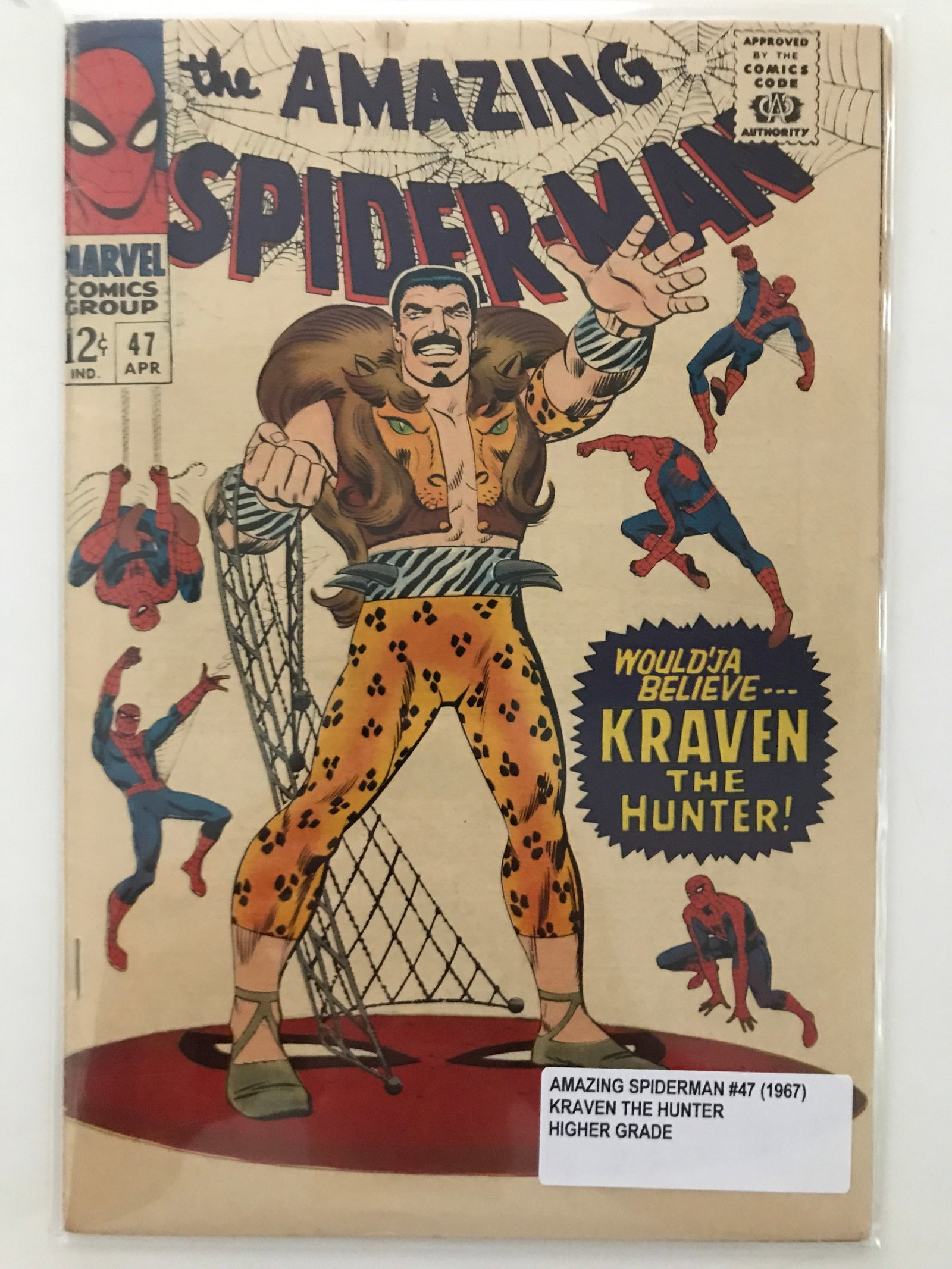 THE AMAZING SPIDERMAN #47 (1967) - MARVEL COMICS (1 of 1)