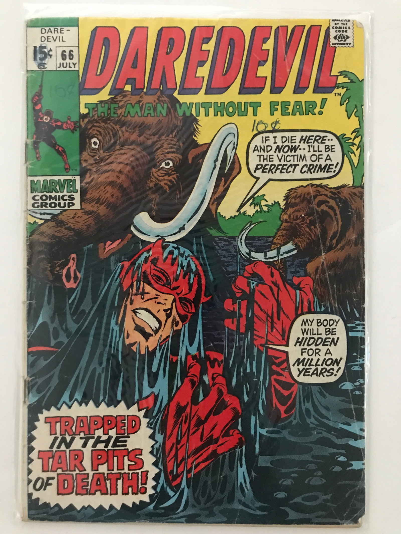 DAREDEVIL #66 - MARVEL COMICS: Prices are in Canadian dollars