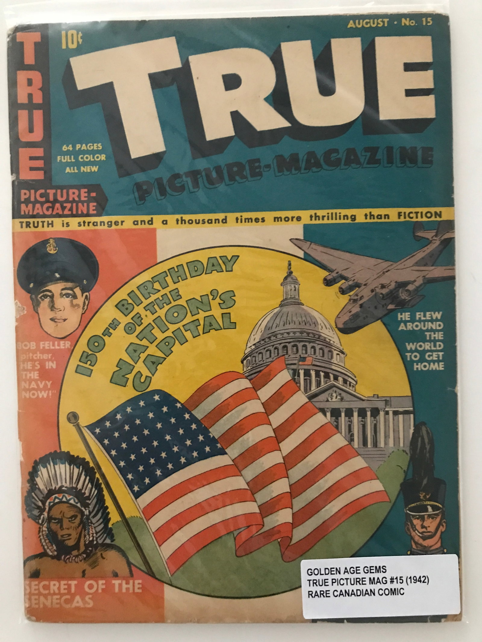 TRUE PICTURE MAGAZINE #15 (1942): Prices are in Canadian dollars