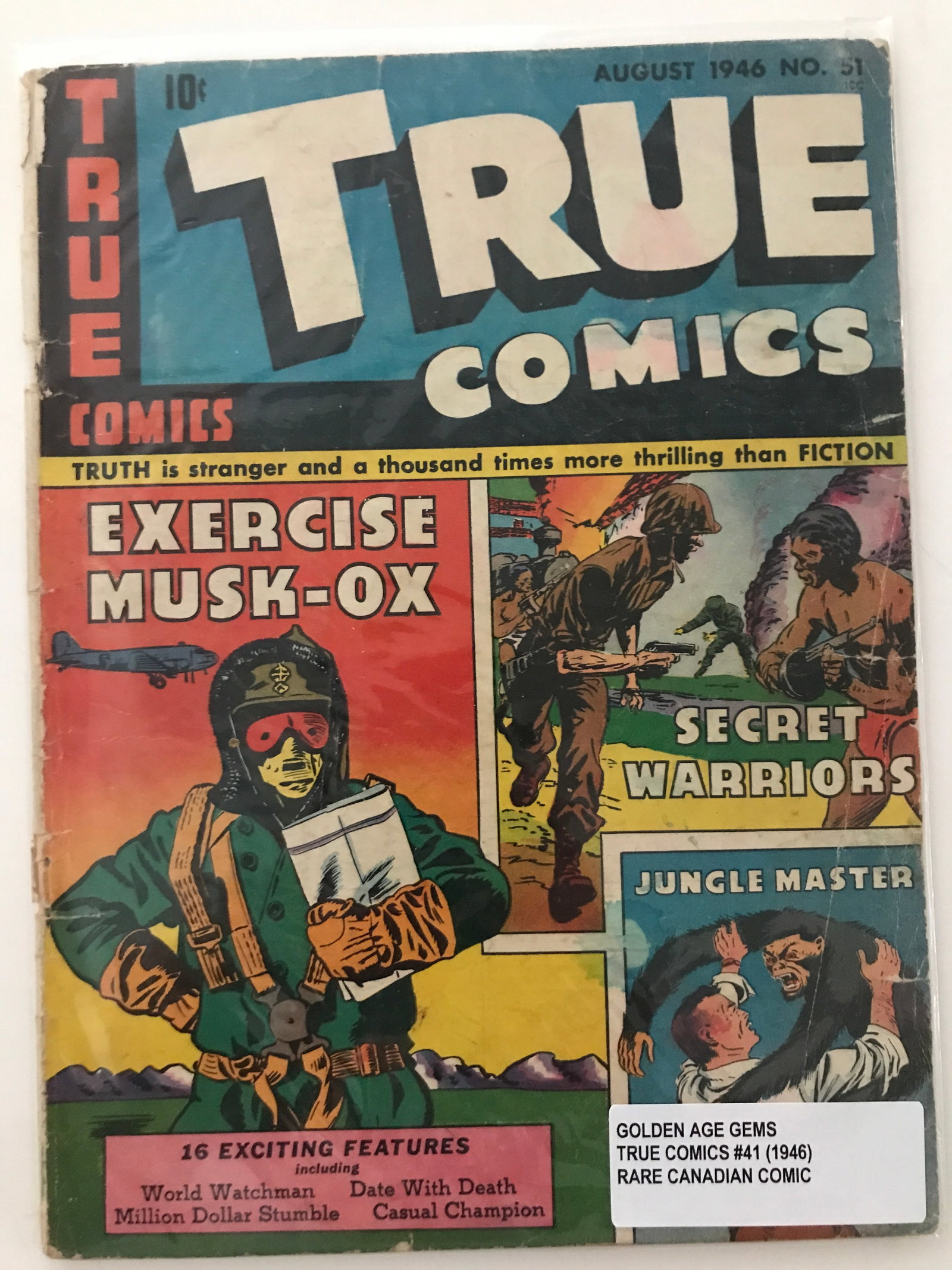TRUE PICTURE MAGAZINE #41 (1946): Prices are in Canadian dollars