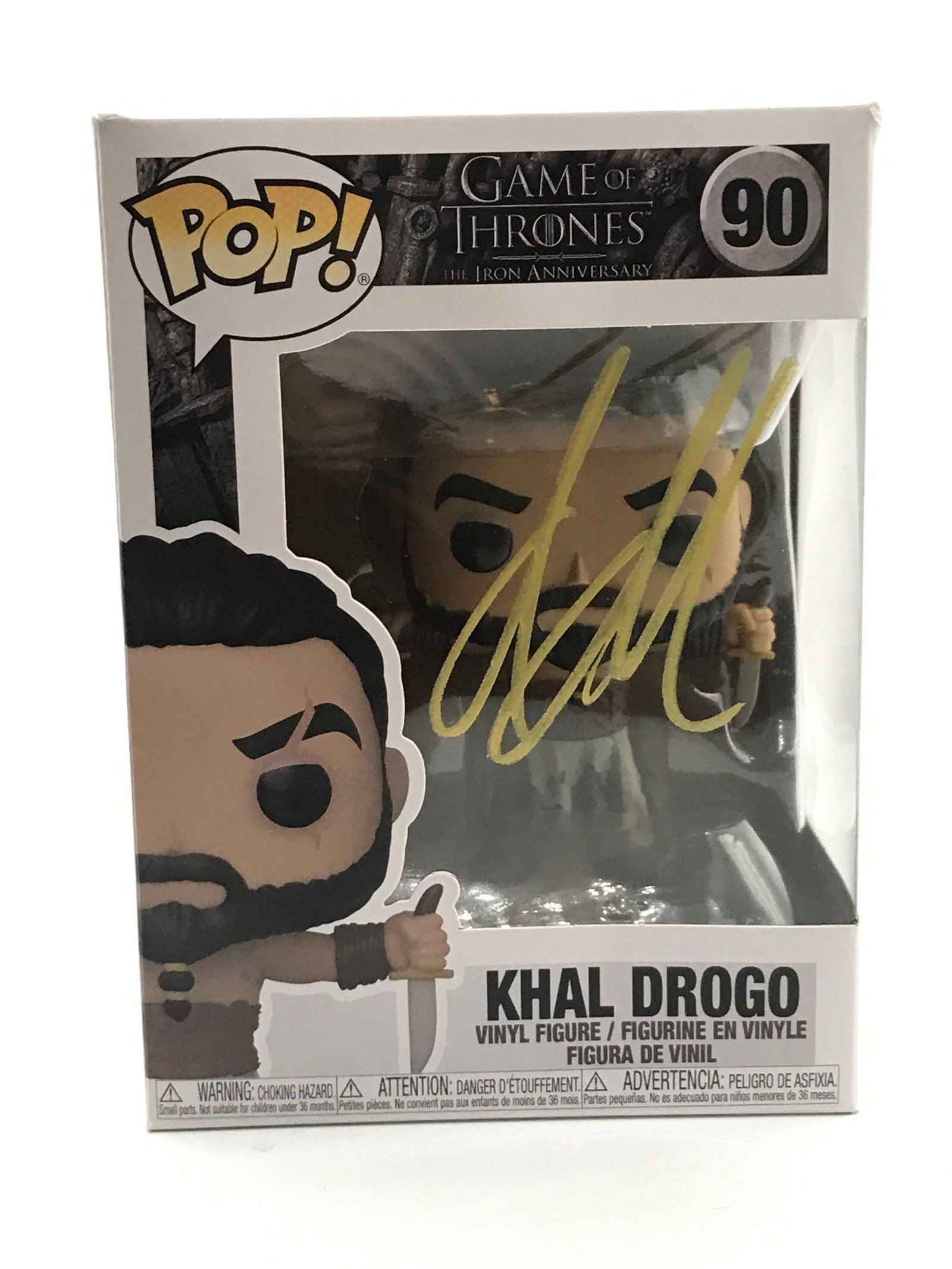 JASON MAMOA SIGNED KHAL DROGO GAME OF THRONES FUNKO POP - HOLLYWOOD COA: Prices are in Canadian dollars