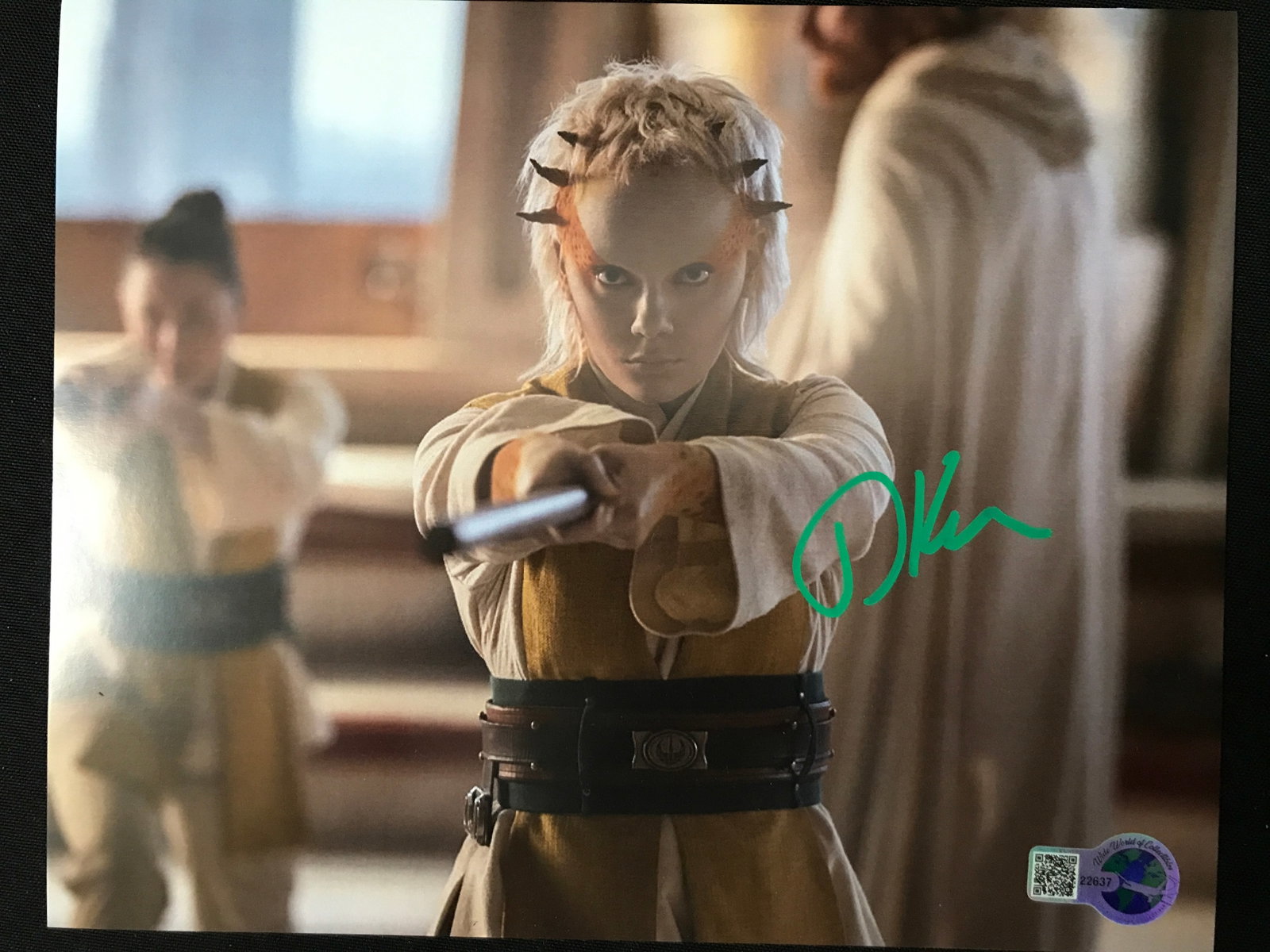 DAFNE KEEN SIGNED STAR WARS ACOLYTE 8X10 - WWOC COA: Prices are in Canadian dollars