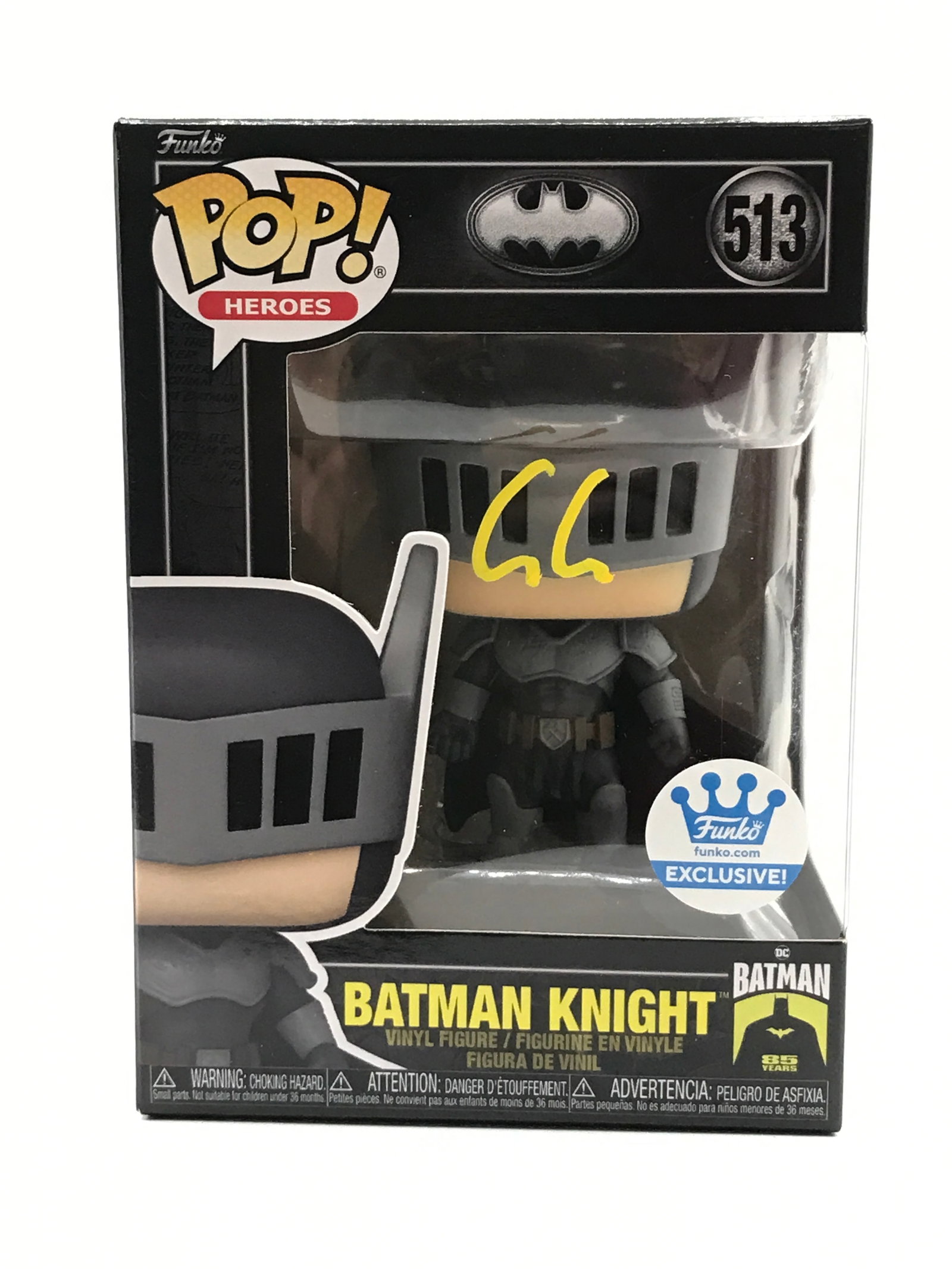 GEORGE CLOONEY SIGNED BATMAN FUNKO POP - HOLLYWOOD COA: Prices are in Canadian dollars