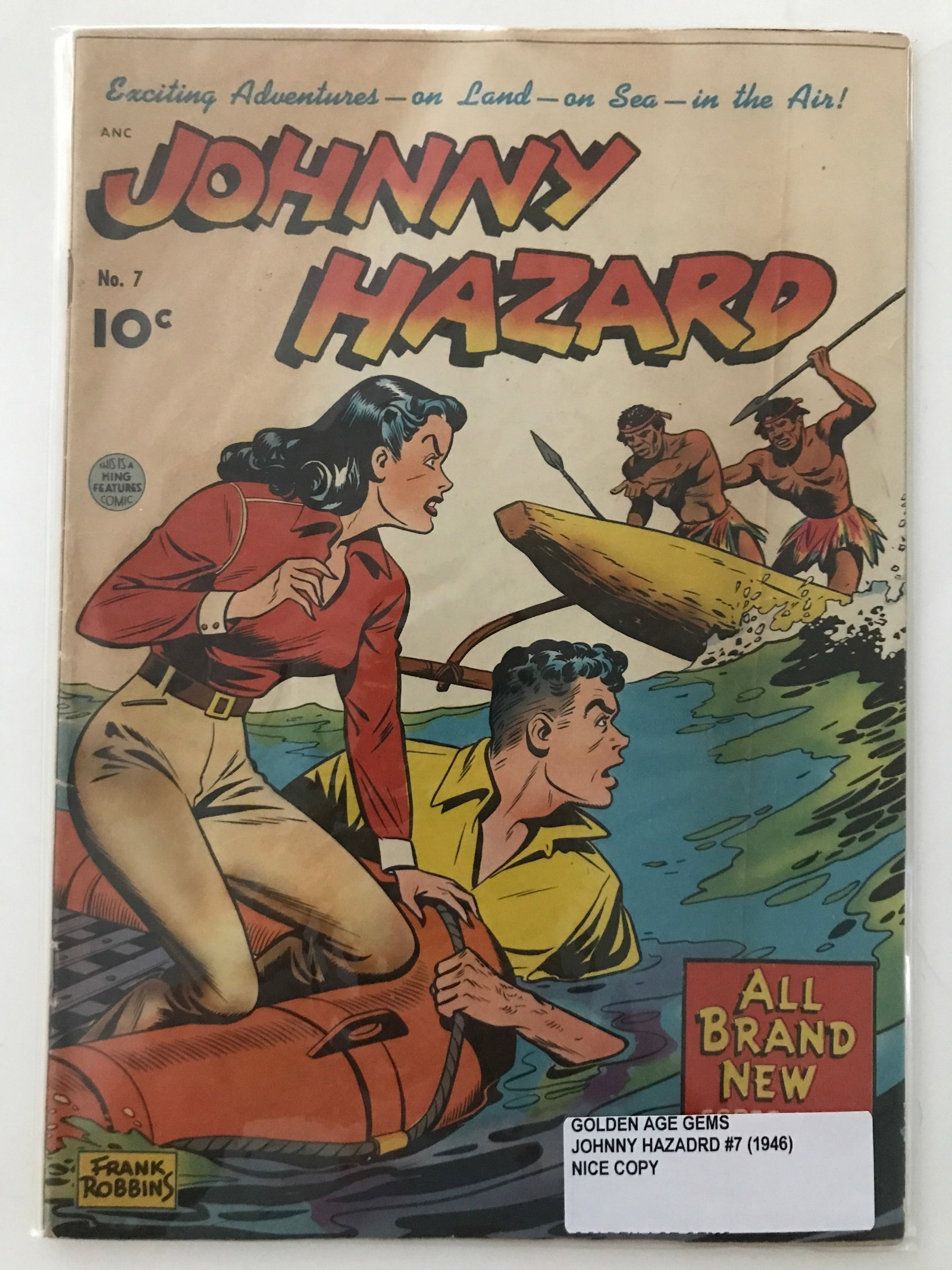 JOHNNY HAZARD #7 (1946) - ANC: Prices are in Canadian dollars