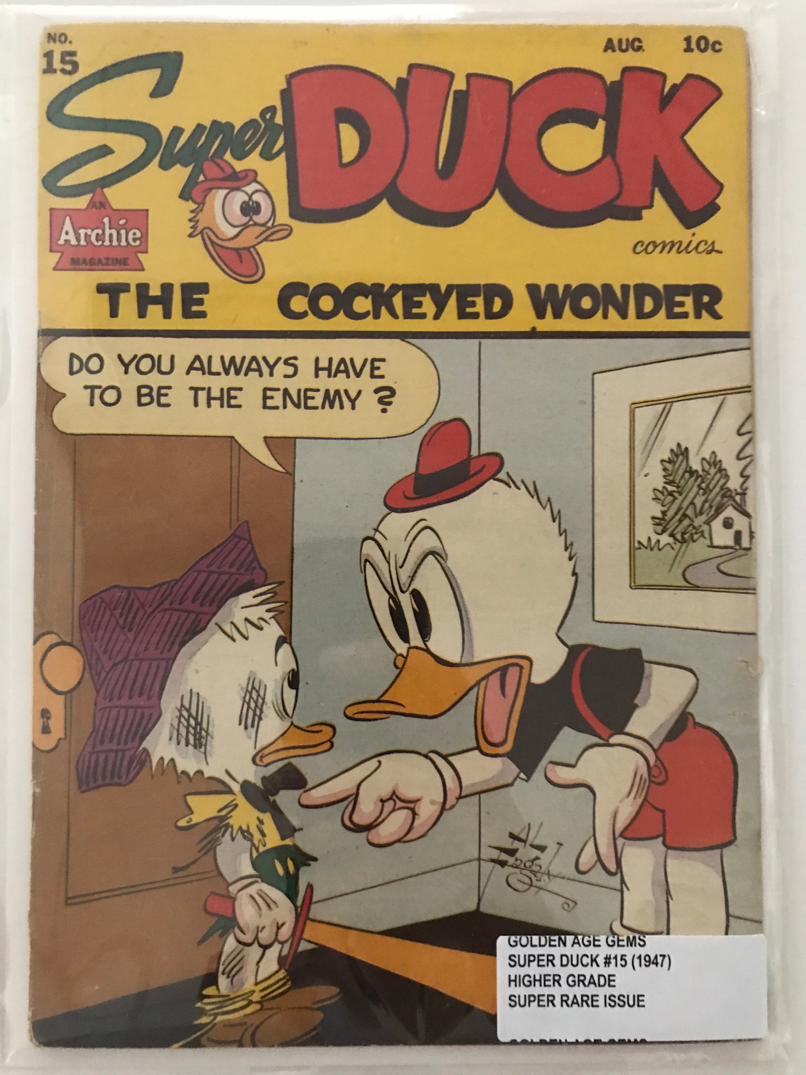 SUPER DUCK COMICS #15 (1947) - AN ARCHIE MAGAZINE: Prices are in Canadian dollars