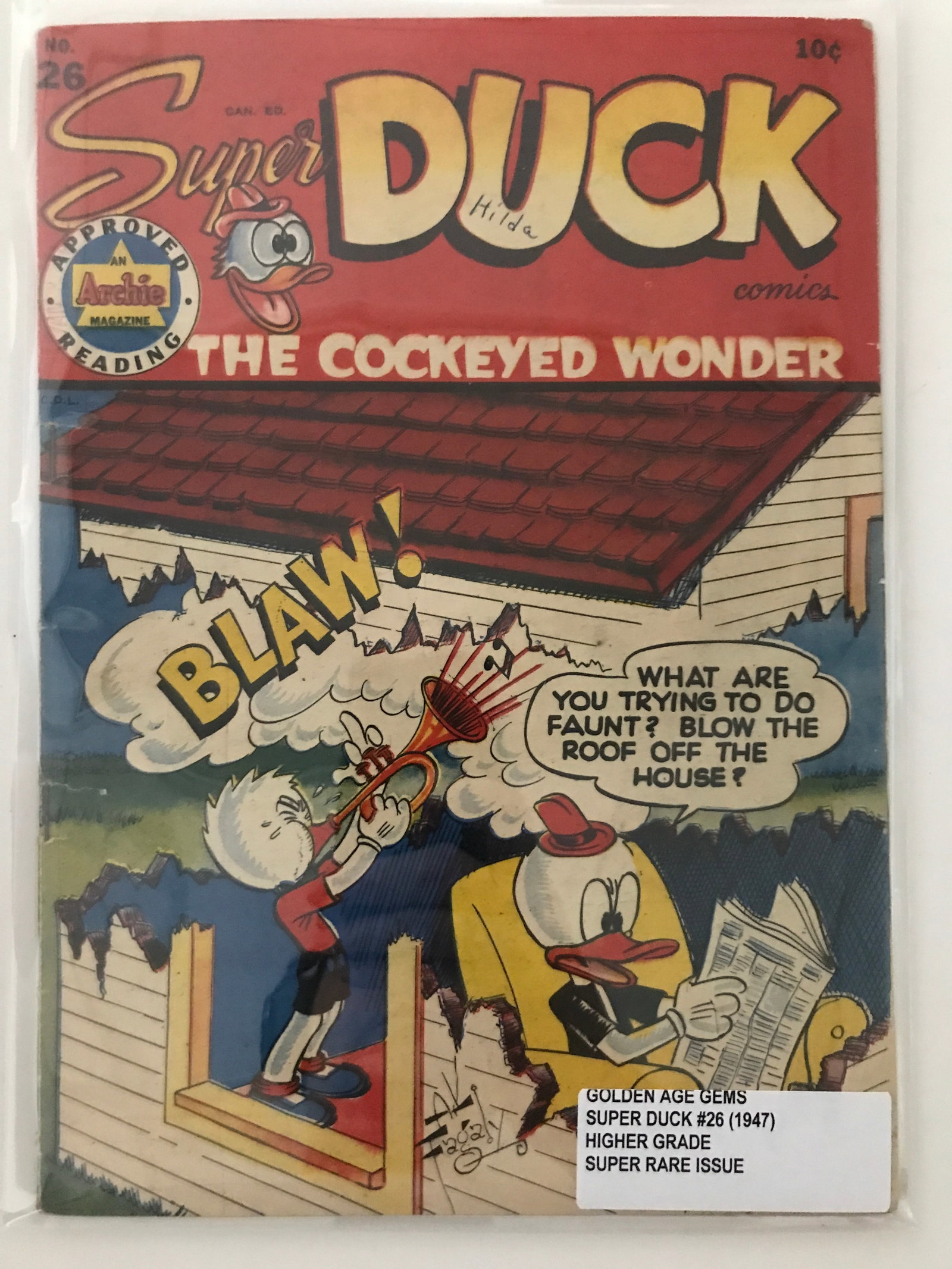 SUPER DUCK COMICS #126 (1947) - AN ARCHIE MAGAZINE: Prices are in Canadian dollars