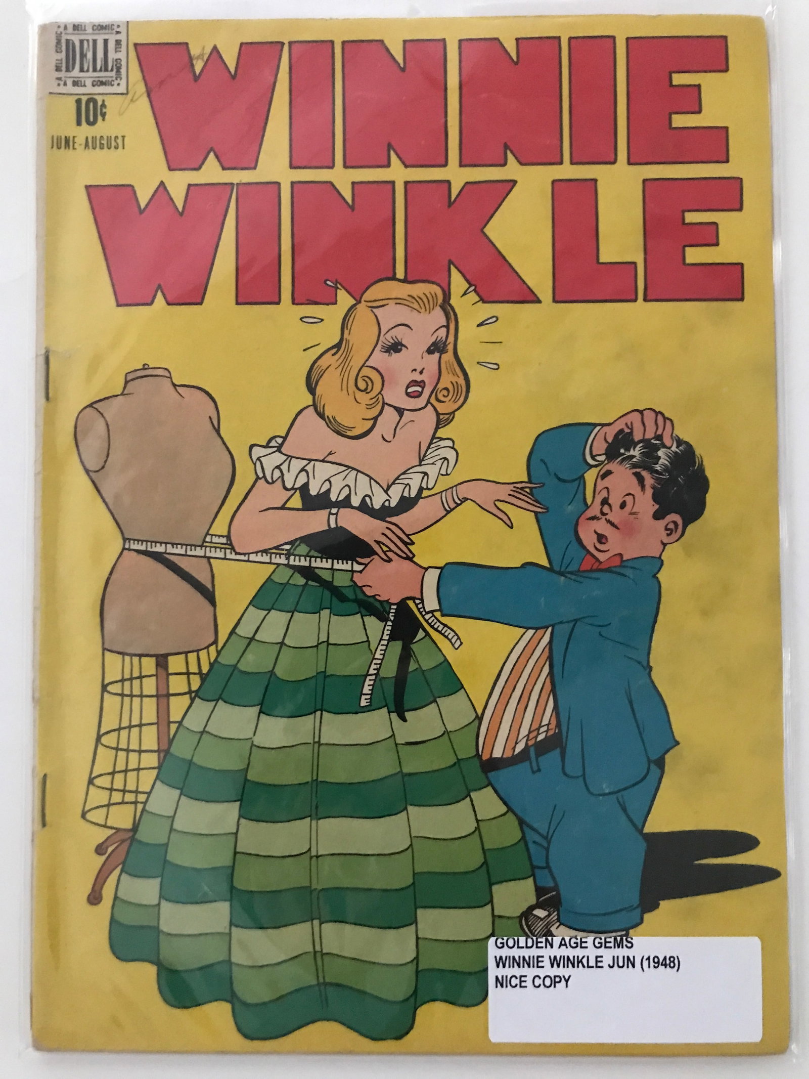 WIINIE WINKLE JUNE (1948) - DELL COMICS: Prices are in Canadian dollars