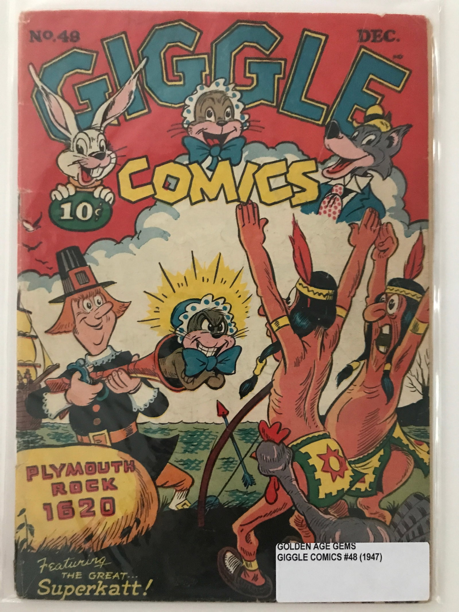 GIGGLE COMICS #48 (1947): Prices are in Canadian dollars