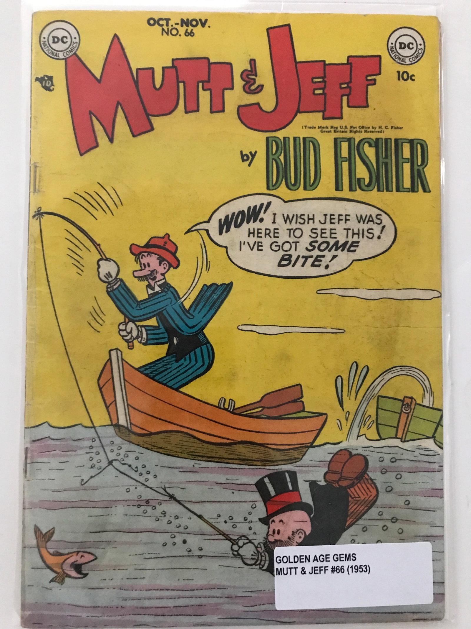 MUTT & JEFF #66 (1953) - DC COMICS: Prices are in Canadian dollars