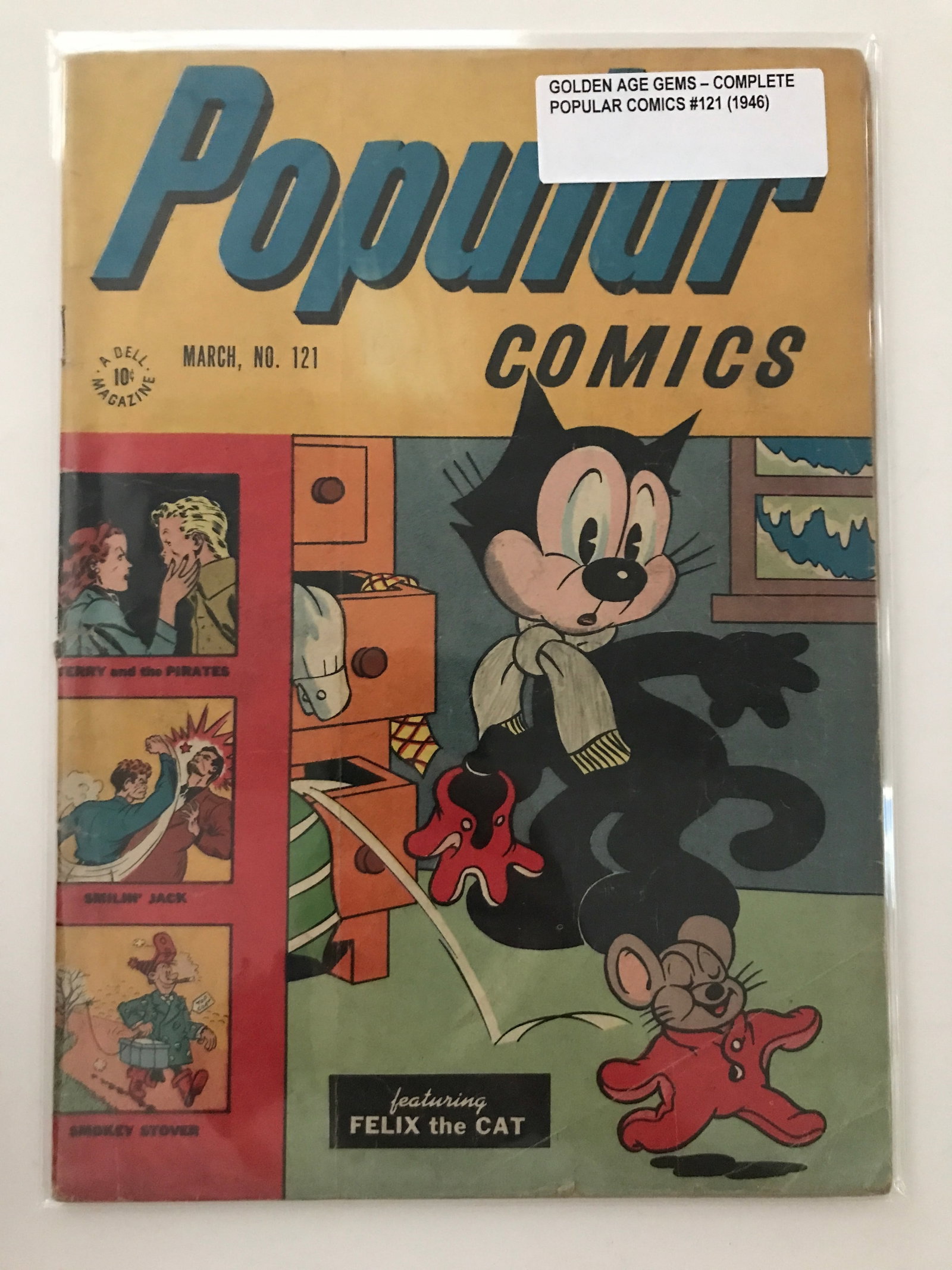 POPULAR COMICS #121 (1946) - DELL COMICS: Prices are in Canadian dollars