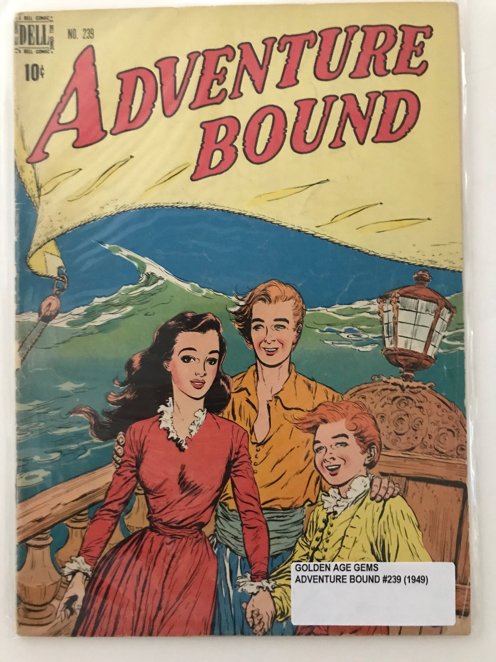 ADVENTURE BOUND #239 (1949) - DELL COMICS: Prices are in Canadian dollars