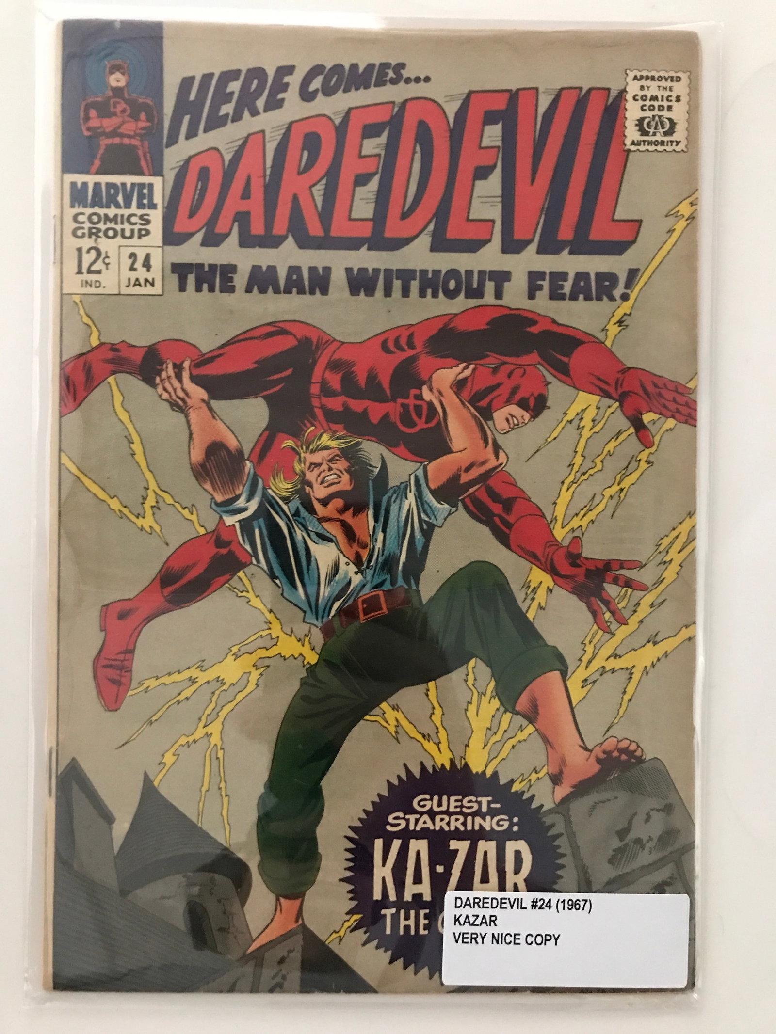 DAREDEVIL #20+4 (1967) - MARVEL COMICS: Prices are in Canadian dollars
