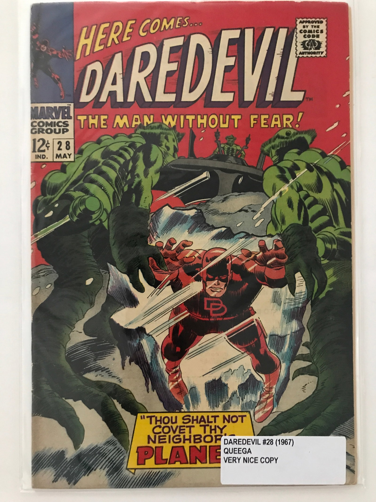 DAREDEVIL #28 (1967) - MARVEL COMICS: Prices are in Canadian dollars