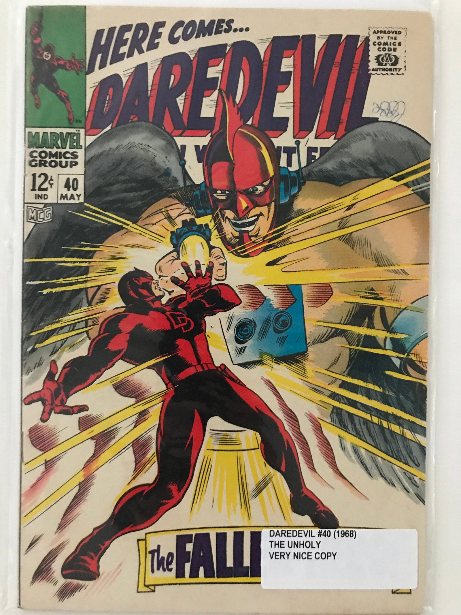DAREDEVIL #40 (1968) - MARVEL COMICS: Prices are in Canadian dollars