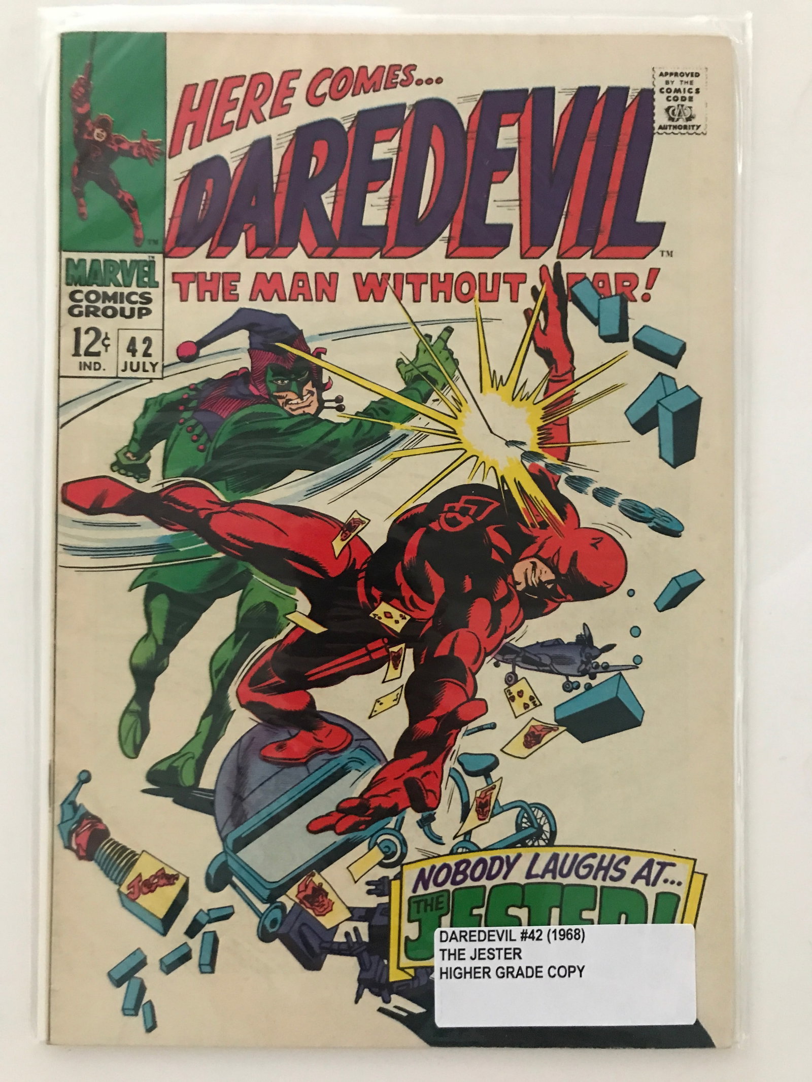 DAREDEVIL #42(1968) - MARVEL COMICS: Prices are in Canadian dollars