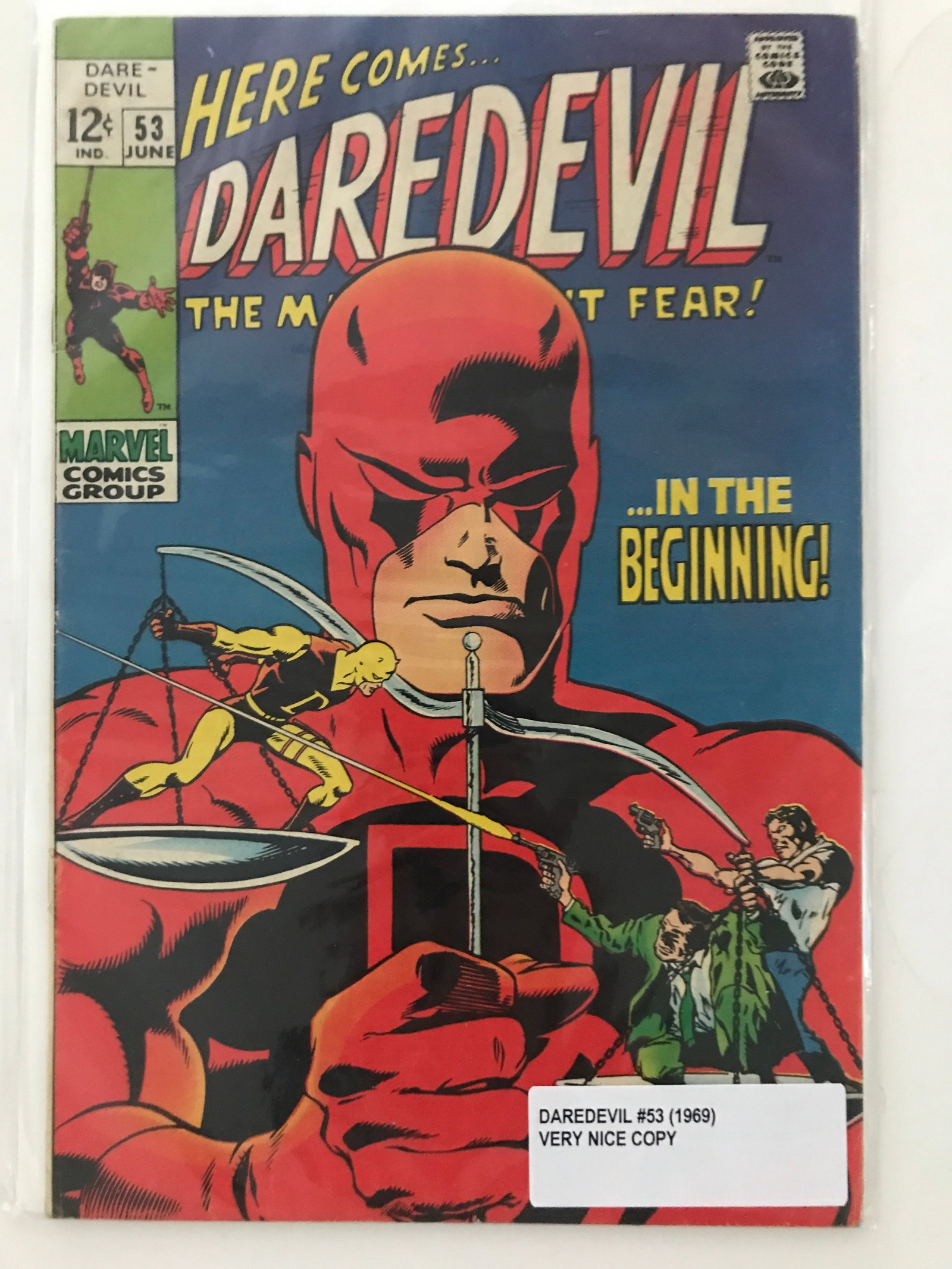 DAREDEVIL #53 (1969) - MARVEL COMICS (1 of 1)