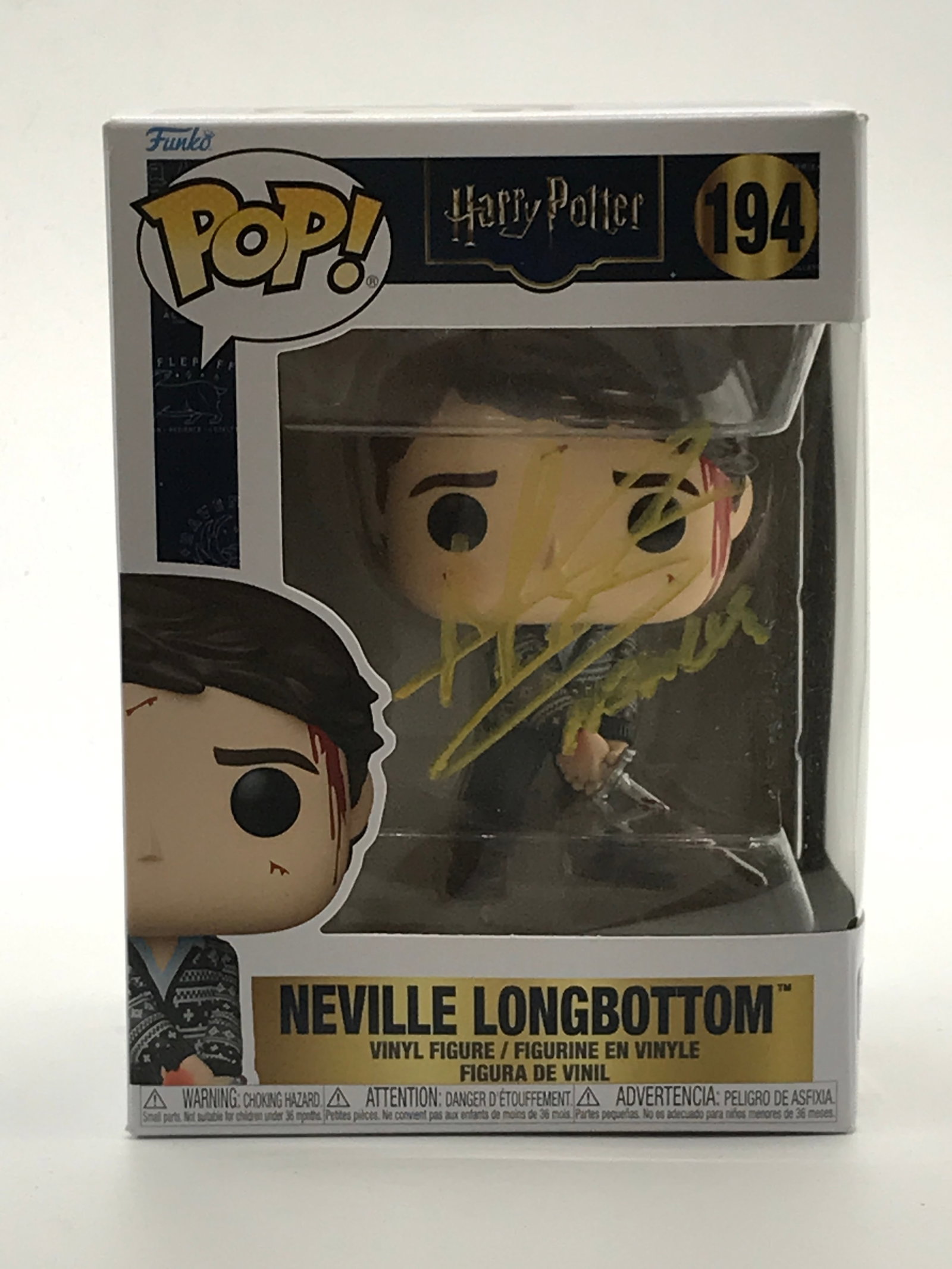 MATTHEW LEWIS SIGNED NEVILLE LONGBOTTOM HARRY POTTER FUNKO POP - WWOC COA: Prices are in Canadian dollars