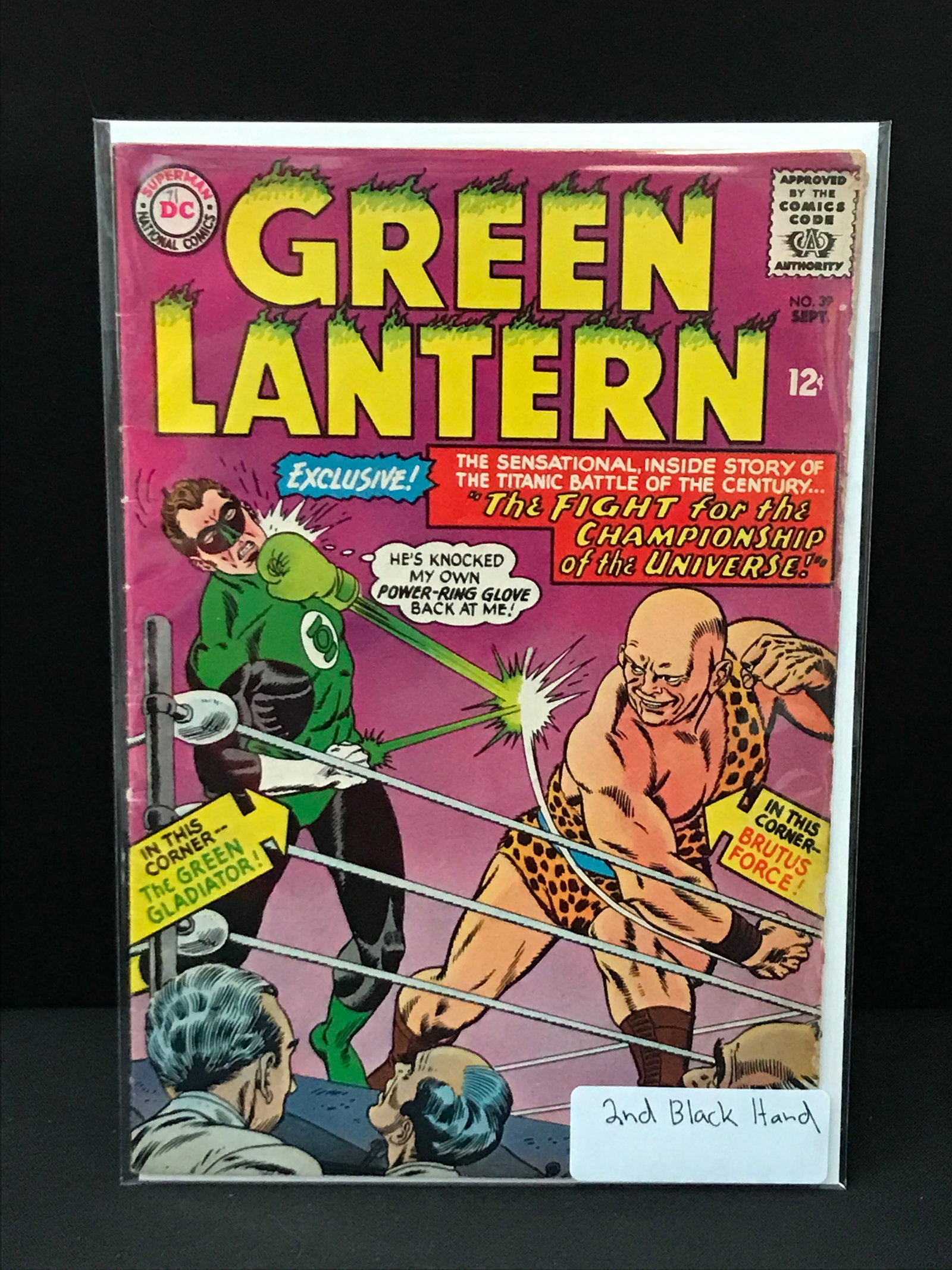 GREEN LANTERN #39 2ND BLACK HAND - DC COMICS: Prices are in Canadian dollars