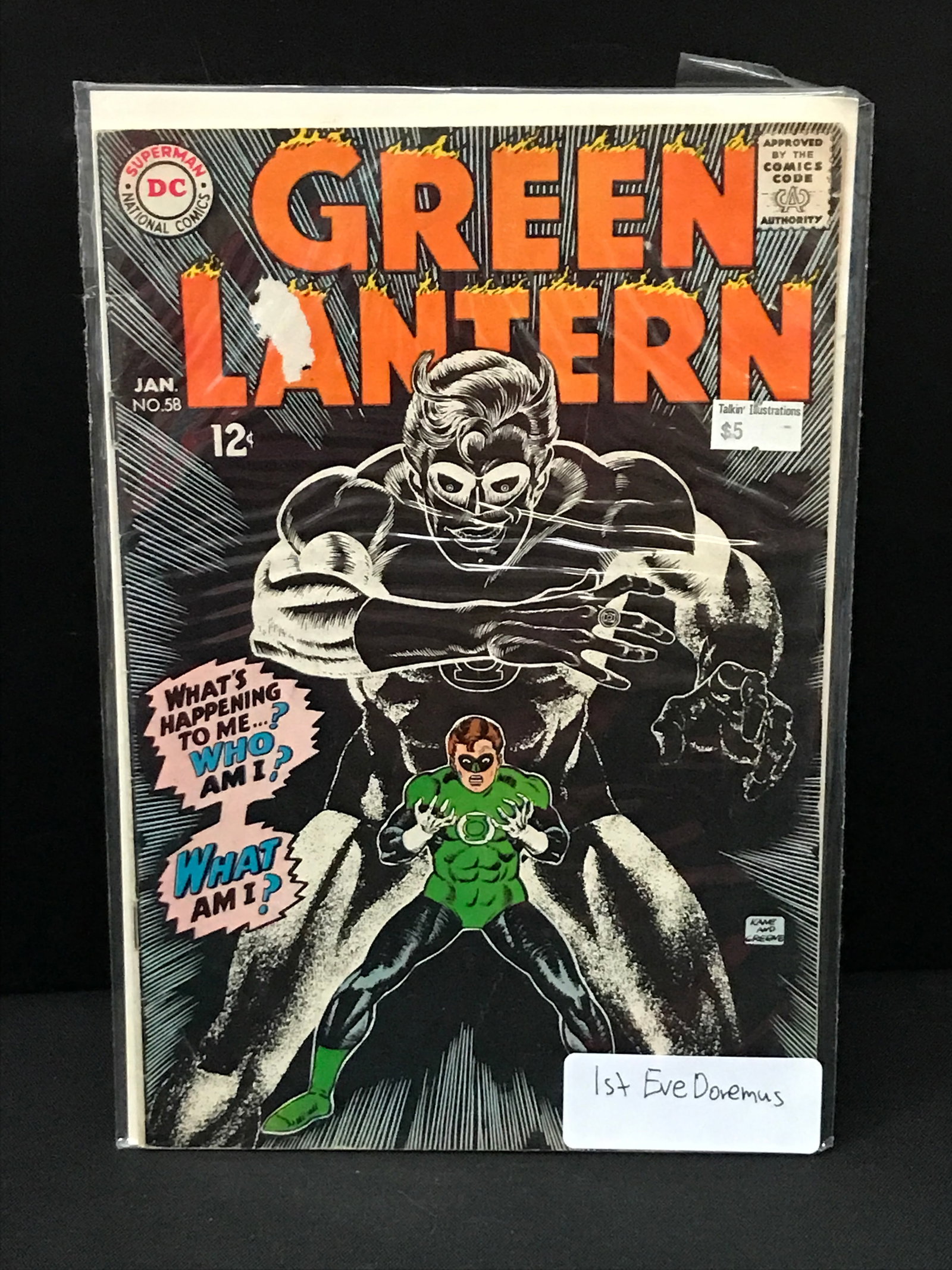 GREEN LANTERN #58 1ST EVE DORMUS - DC COMICS: Prices are in Canadian dollars