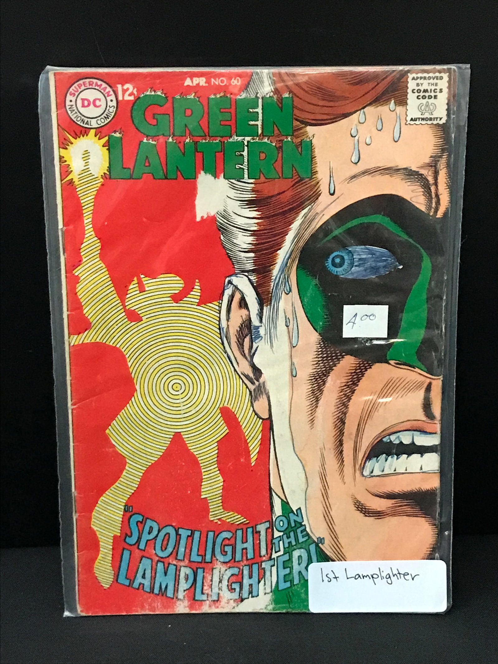 GREEN LANTERN #60 1ST LAMPLIGHTER - DC COMICS: Prices are in Canadian dollars