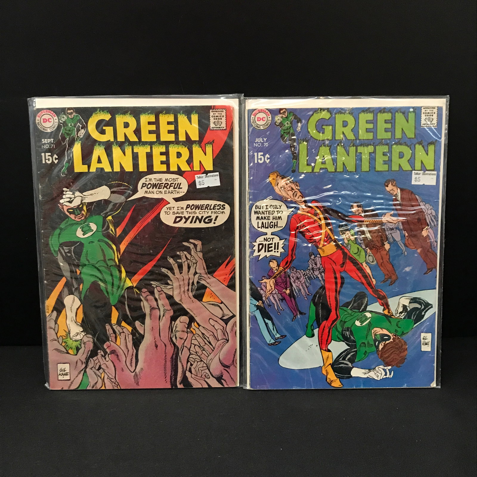 LOT OF 2 GREEN LANTERN #70 - #71 - DC COMICS (1 of 1)