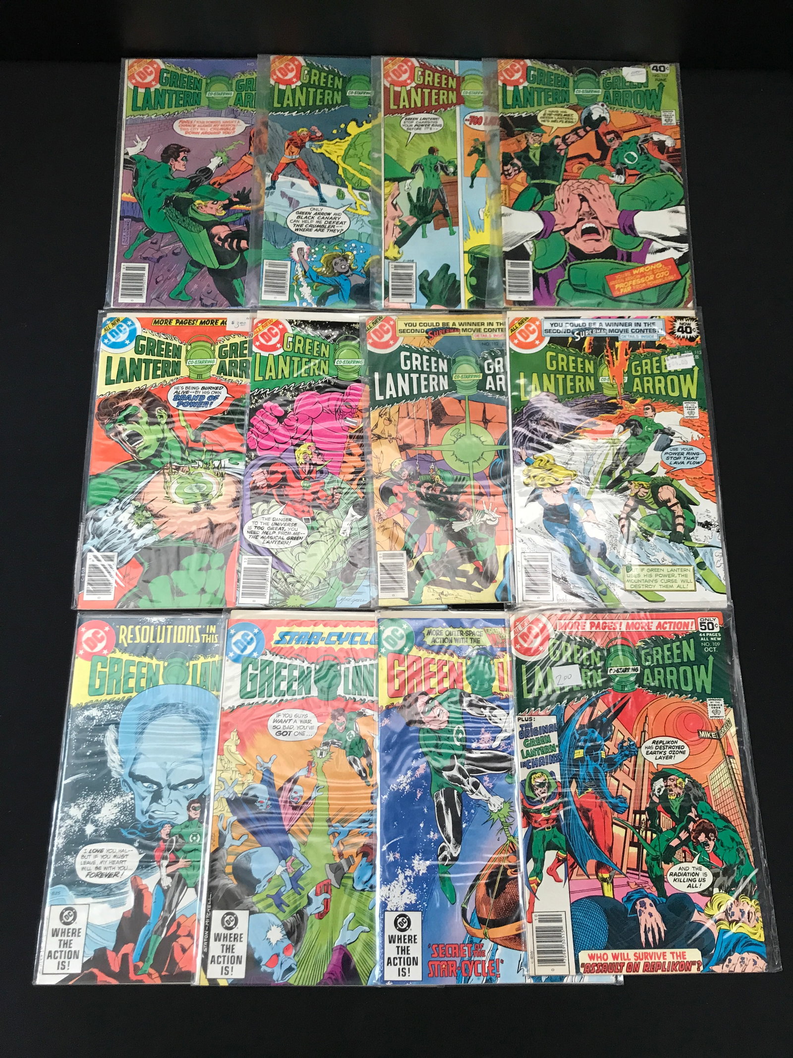 LOT OF 12 GREEN LANTERN COMICS - DC COMICS (1 of 1)