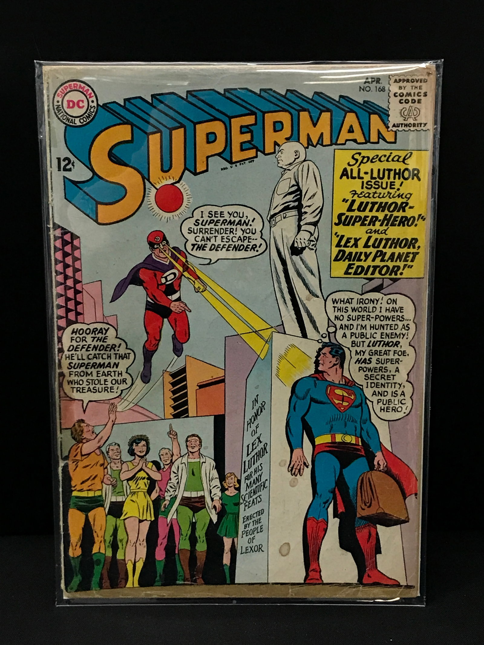 SUPERMAN #168 - DC COMICS: Prices are in Canadian dollars