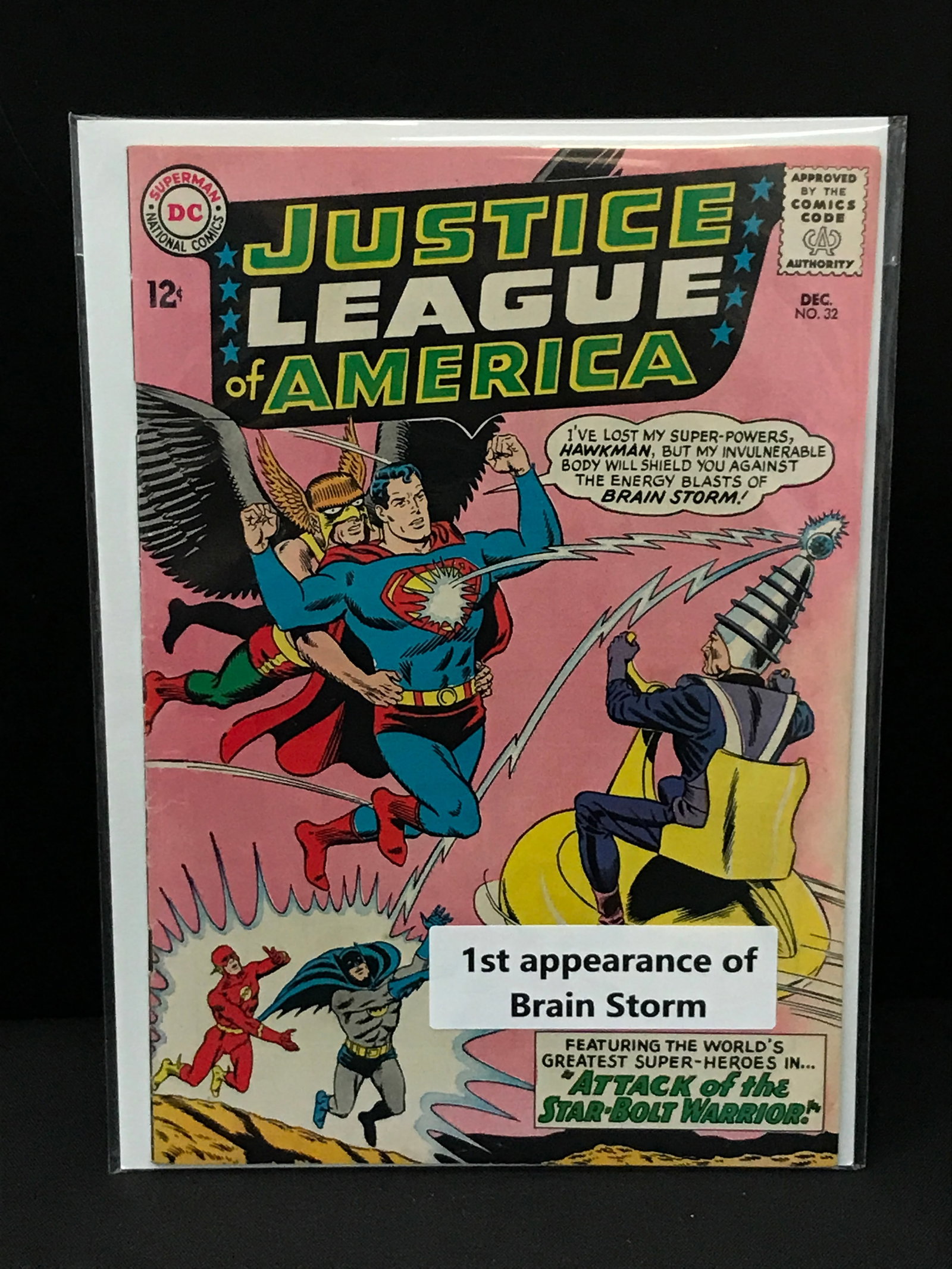 JUSTICE LEAGUE OF AMERICA #32 1ST APP OF BRAIN STORM: Prices are in Canadian dollars