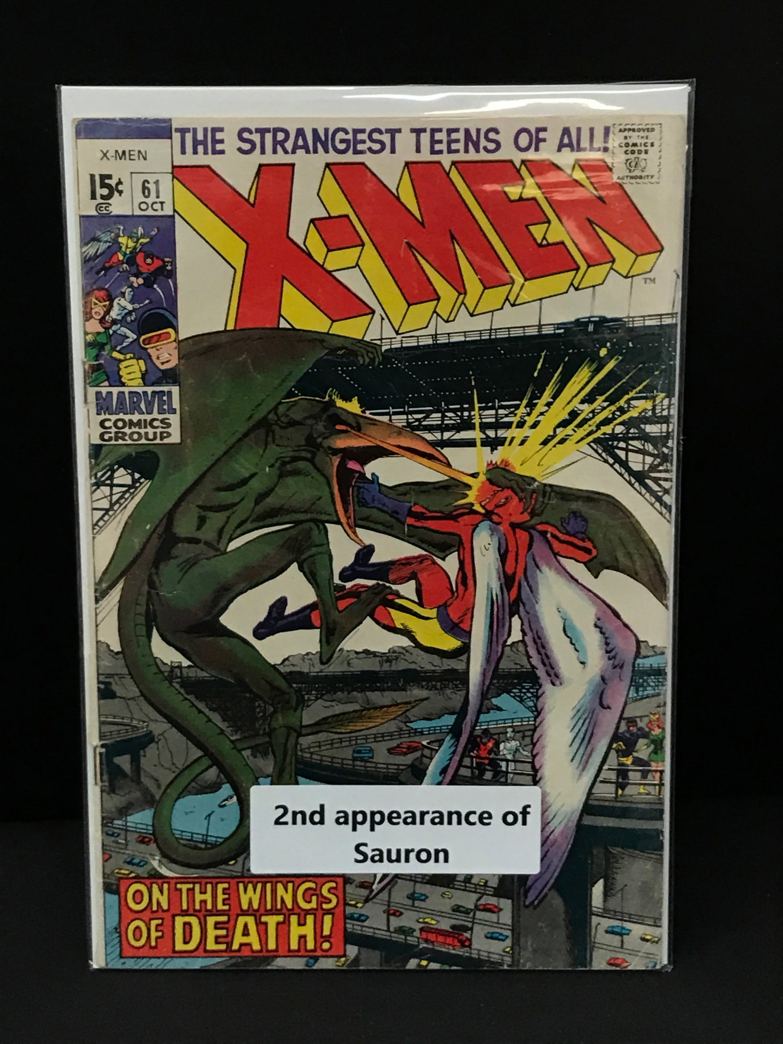X-MEN #61 2ND APP OF SAURON - MARVEL COMICS: Prices are in Canadian dollars