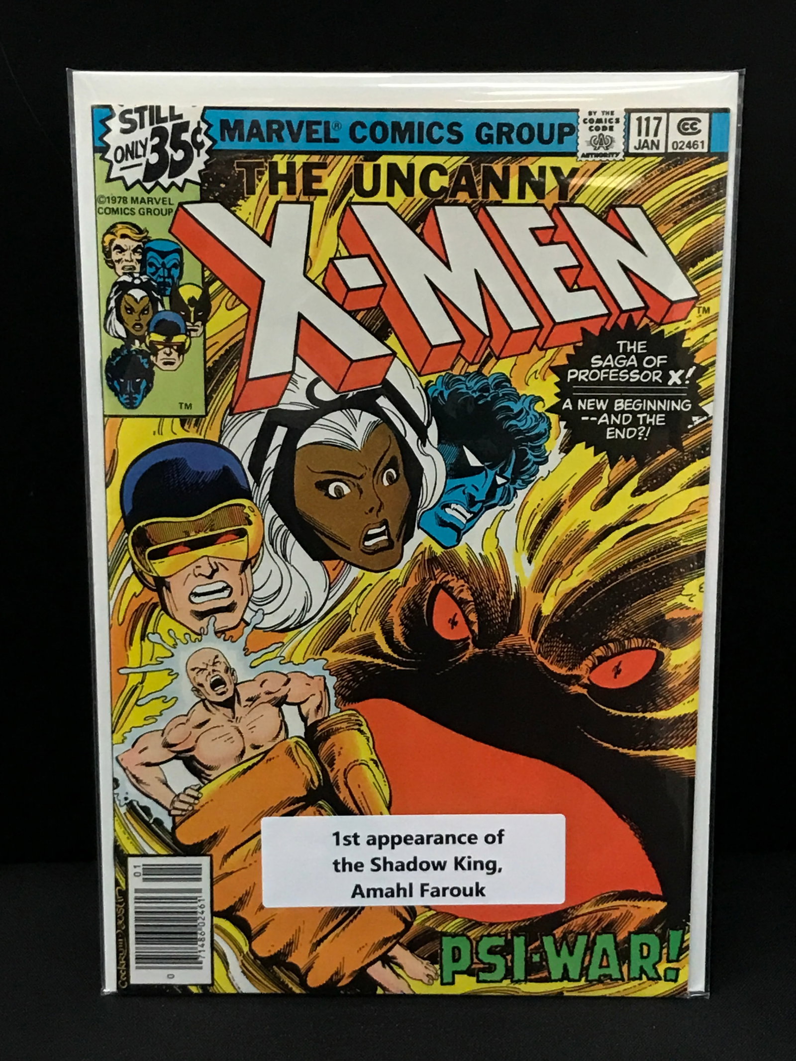 THE UNCANNY X-MEN #117 1ST APP OF THE SHADOW KING - MARVEL COMICS (1 of 1)