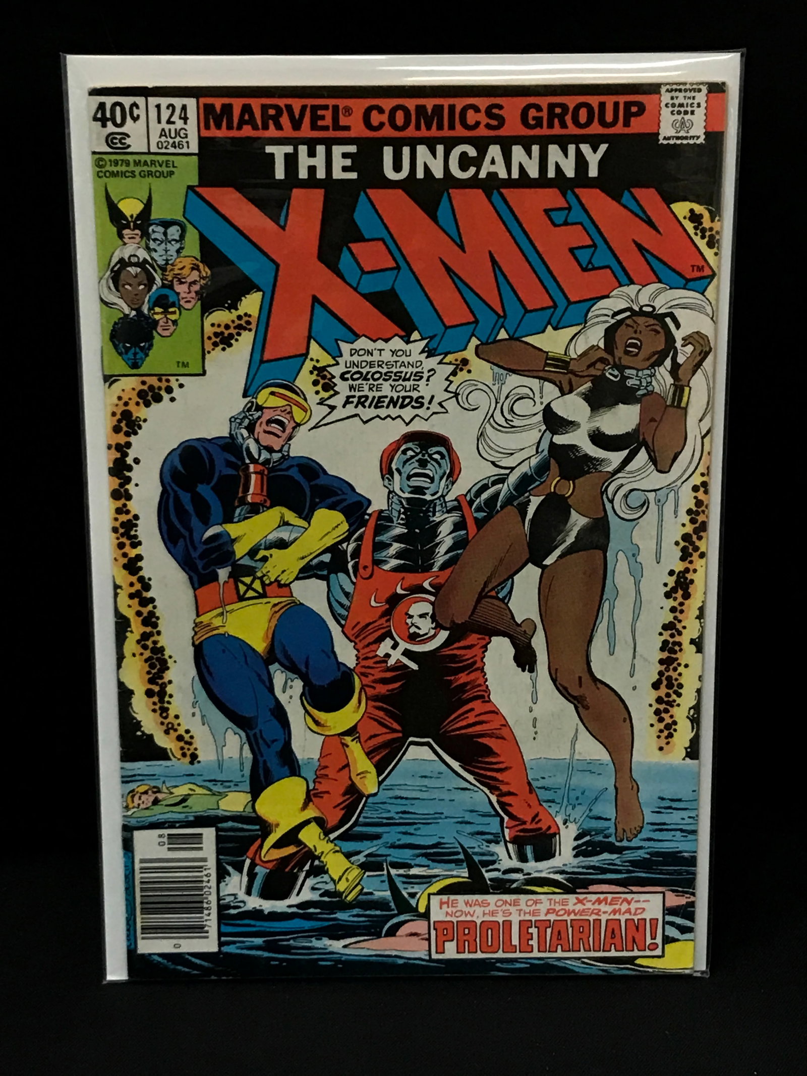 THE UNCANNY X-MEN #124 - MARVEL COMICS (1 of 1)