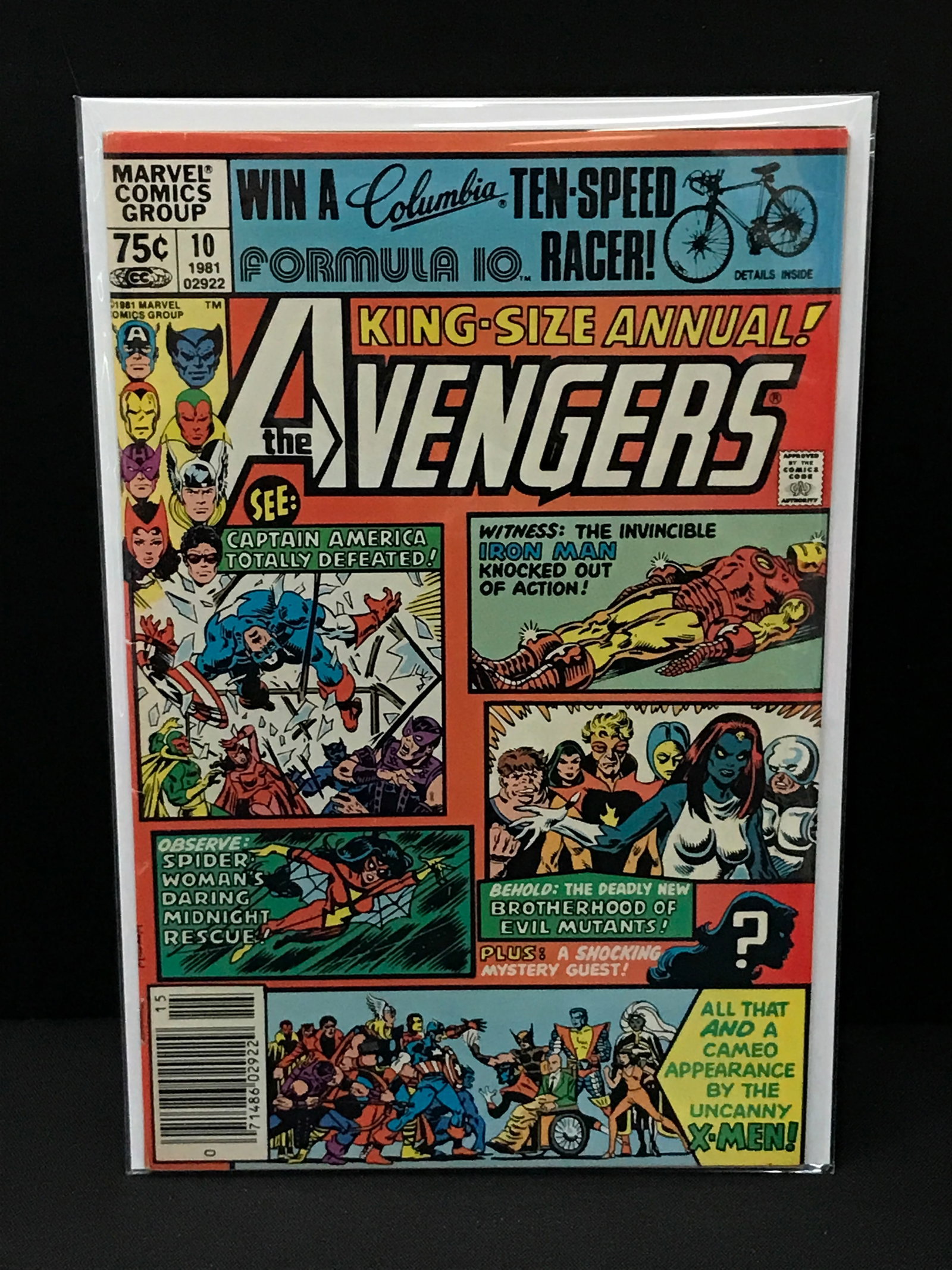 THE AVENGERS KING SIZED ANNUAL NO.10 (1ST APP ROGUE) - MARVEL COMICS: Prices are in Canadian dollars