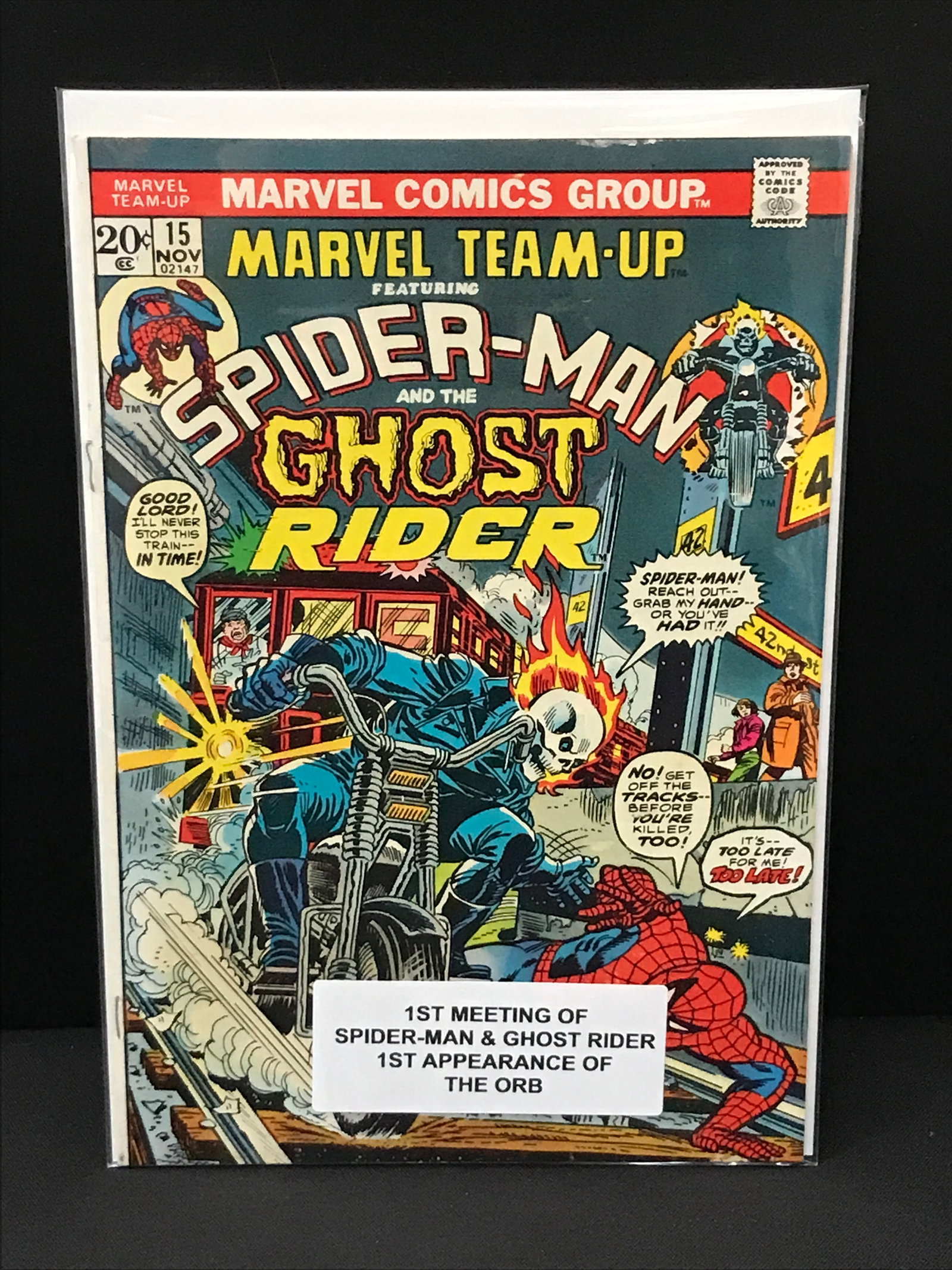 MARVEL TEAMUP #15 1ST APP OF THE ORB - MARVEL COMICS: Prices are in Canadian dollars