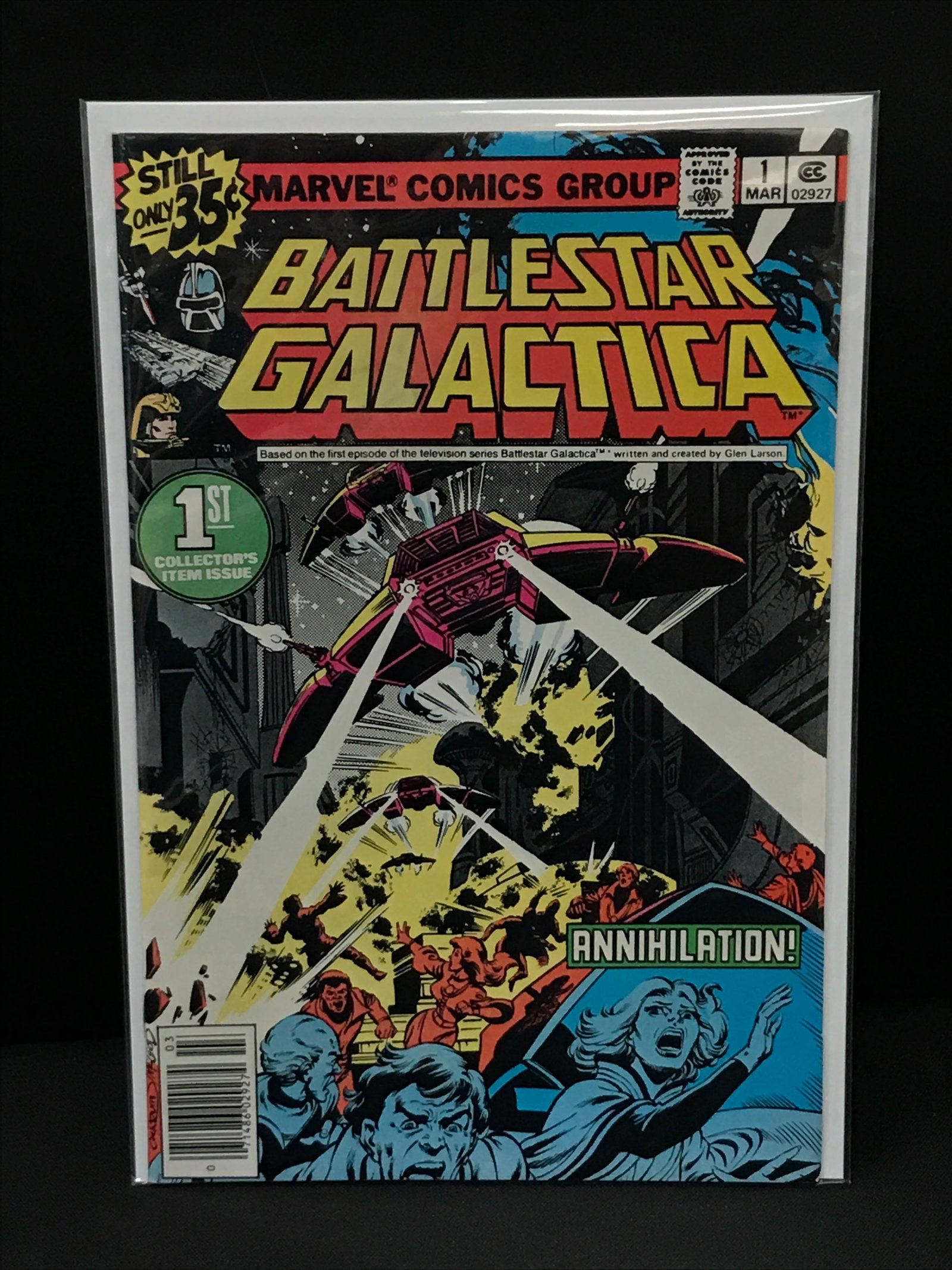 BATTLESTAR GALACTICA #1 - MARVEL COMICS (1 of 1)