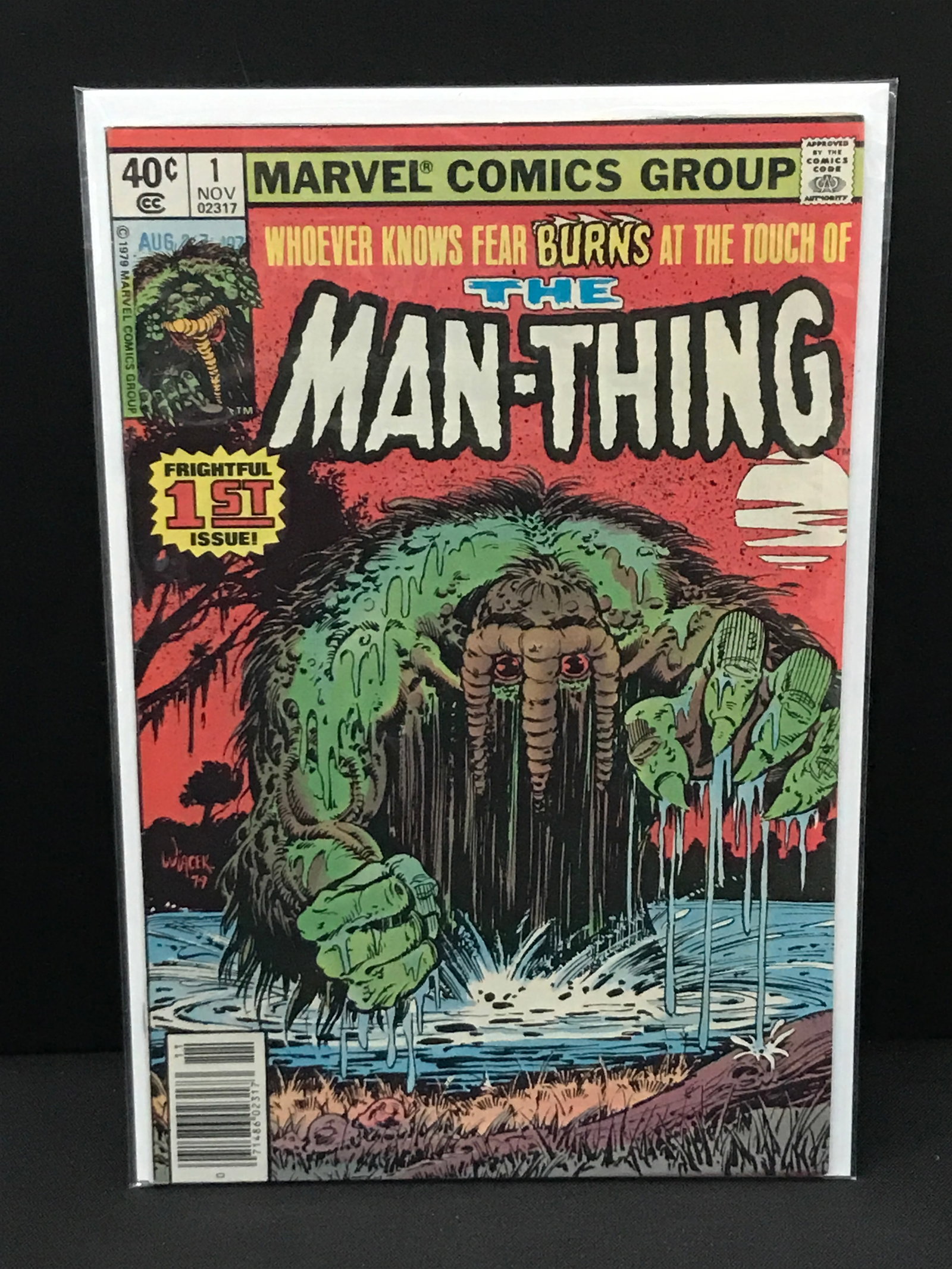 THE MAN +-THING #1 - MARVEL COMICS: Prices are in Canadian dollars