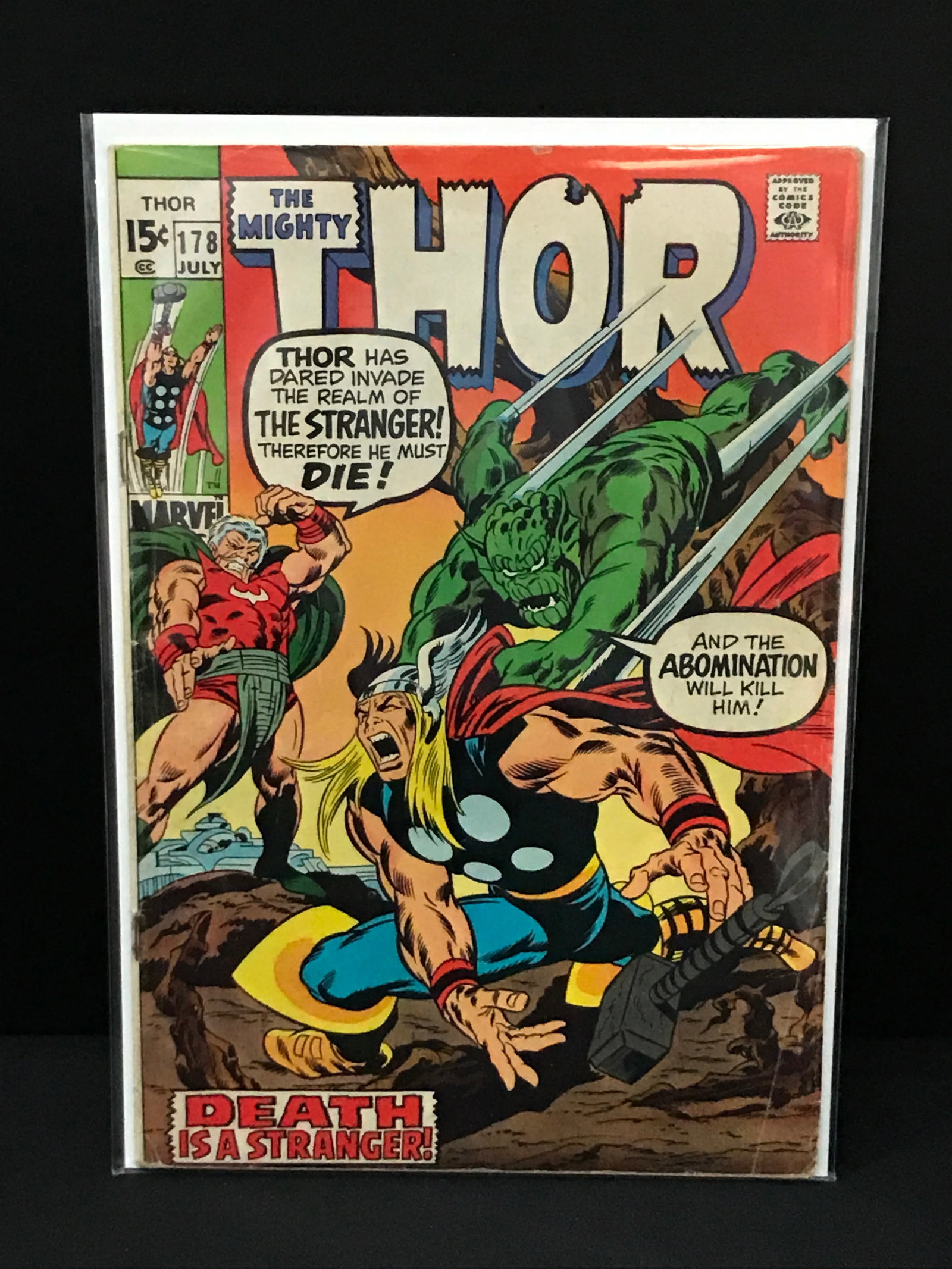 THE MIGHTY THOR #178 - MARVEL COMICS (1 of 1)