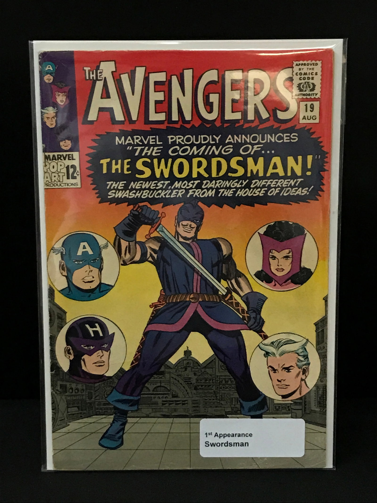 THE AVENGERS #19 1ST APP SWORDSMEN - MARVEL COMICS: Prices are in Canadian dollars
