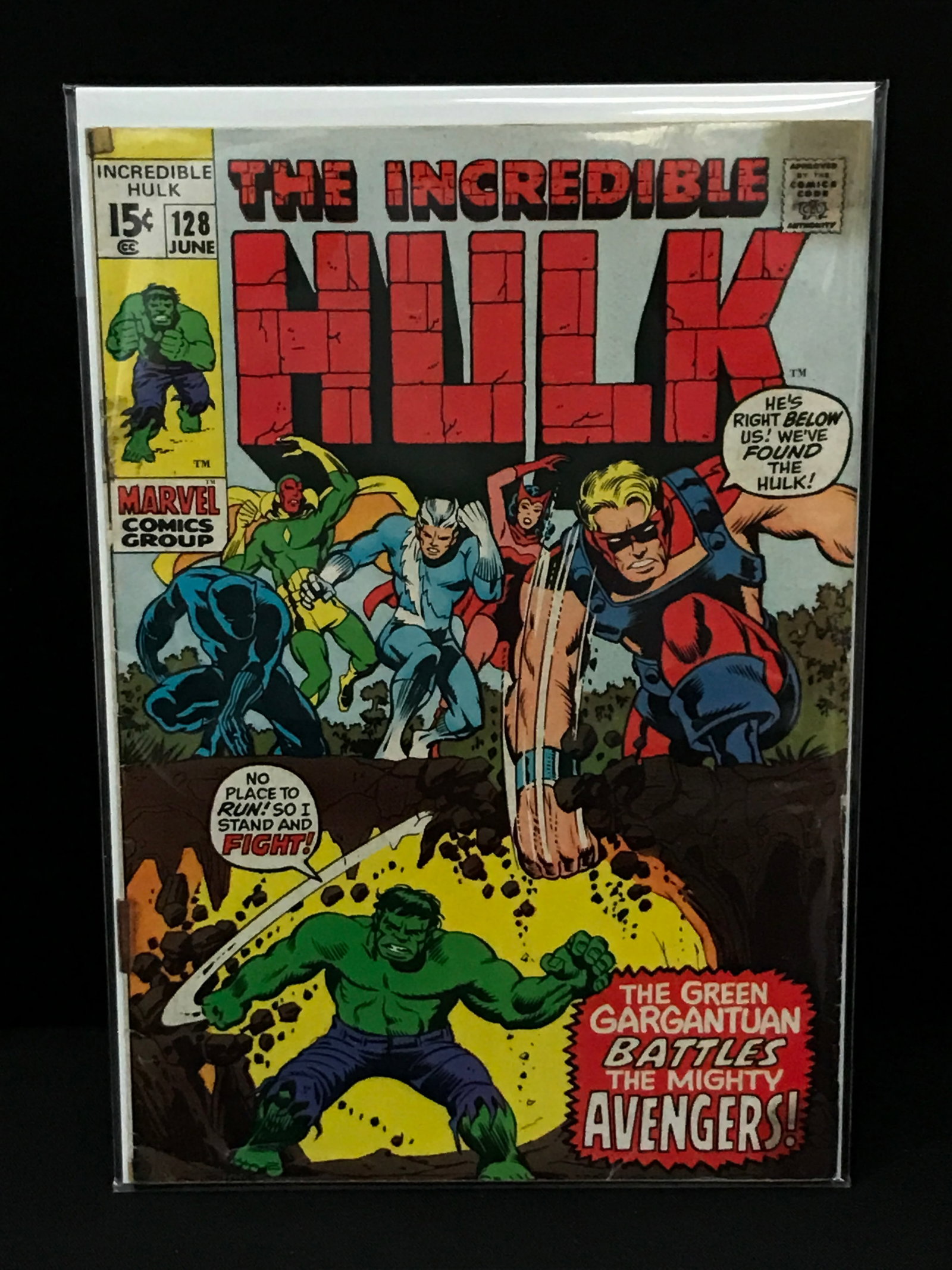 THE INCREDIBLE HULK #128 - MARVEL COMICS: Prices are in Canadian dollars