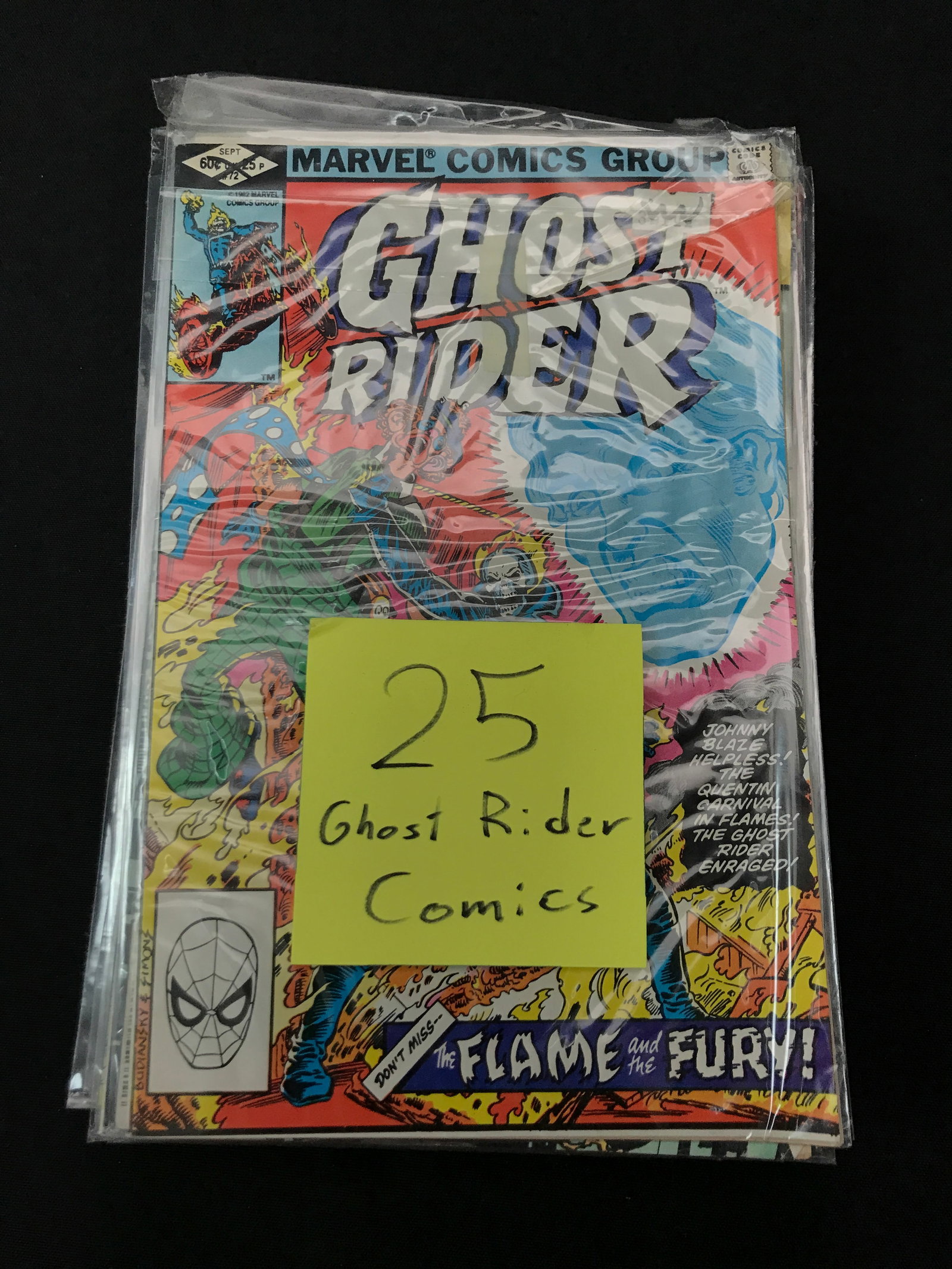 LOT OF 25 GHOST RIDER COMICS - MARVEL COMICS: Prices are in Canadian dollars