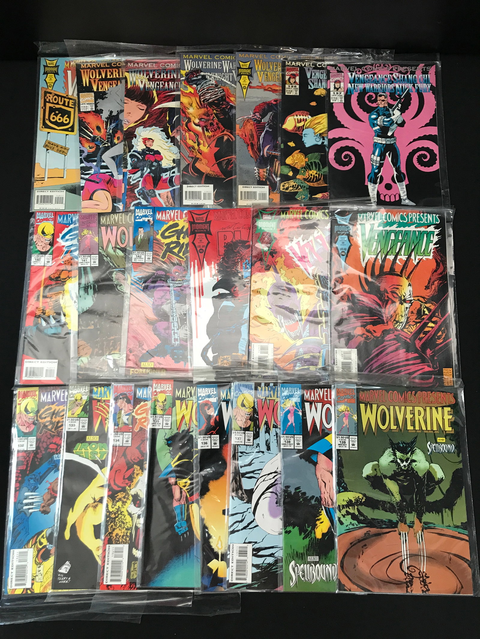 LARGE LOT OF MARVEL COMICS PRESENTS - MARVEL COMICS (1 of 1)