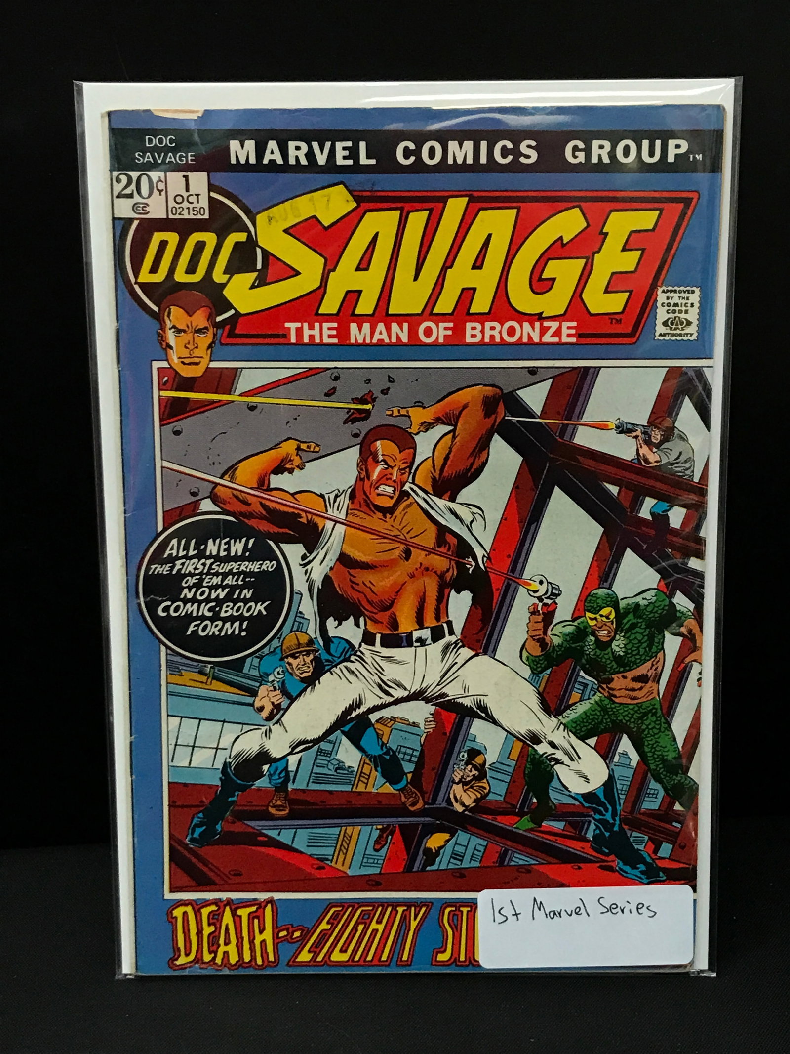 DOC SAVAGE THE MAN OF BRONZE #1 1ST MARVEL SERIES - MARVEL COMICS: Prices are in Canadian dollars