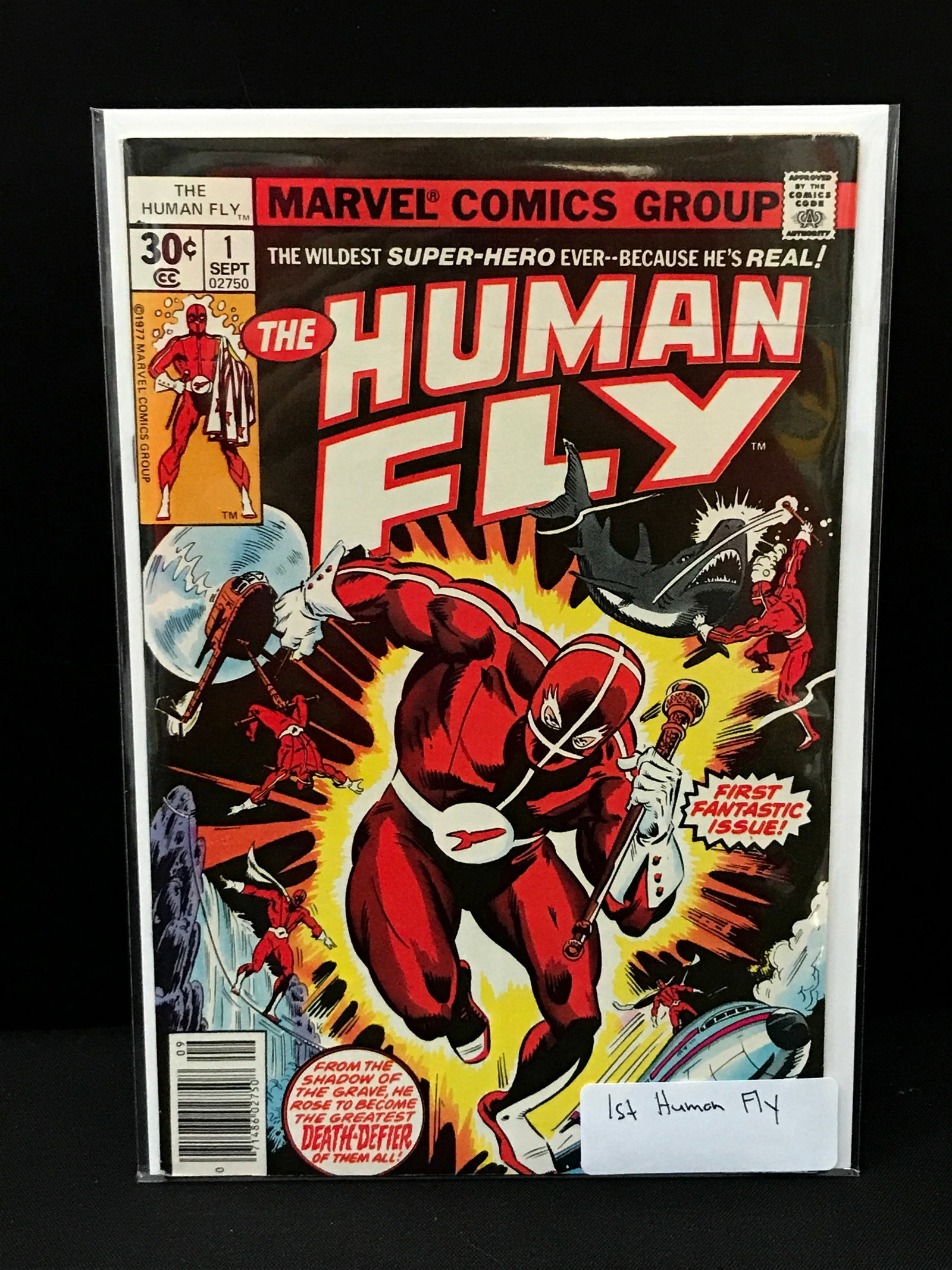 THE HUMAN FLY #1 1ST HUMAN FLY - MARVEL COMICS (1 of 1)