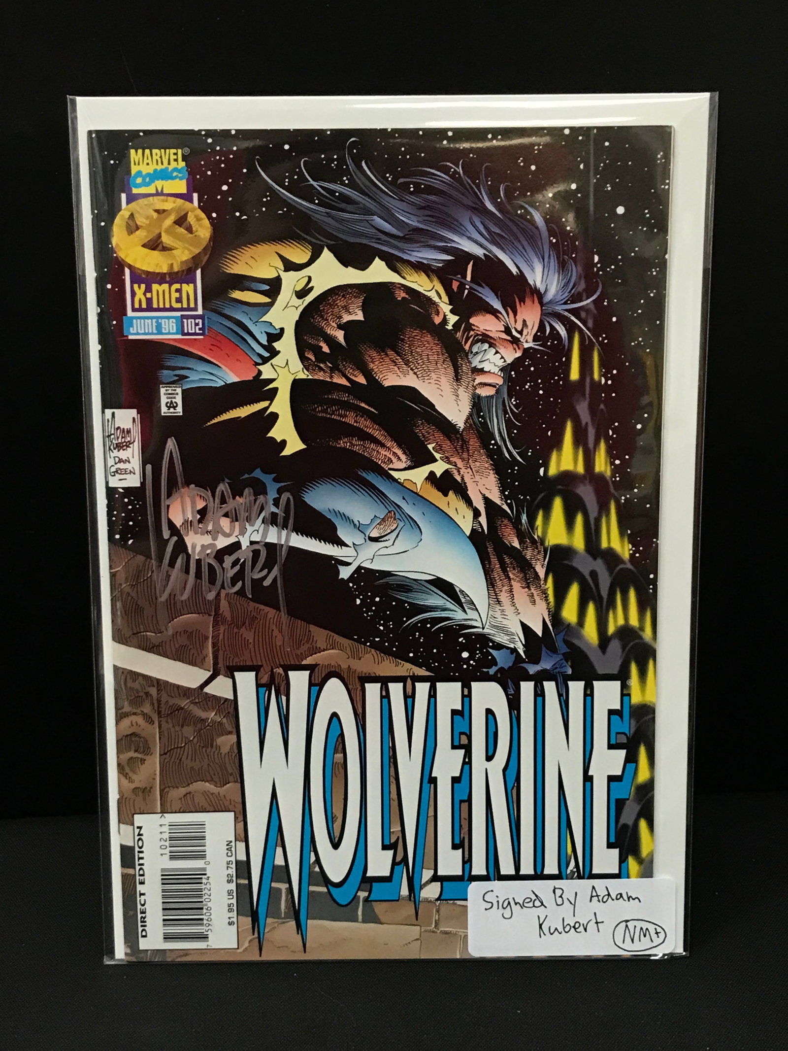 WOLVERINE #02 SIGNED BY ADAM KUBERT - MARVEL COMICS: Prices are in Canadian Dollars