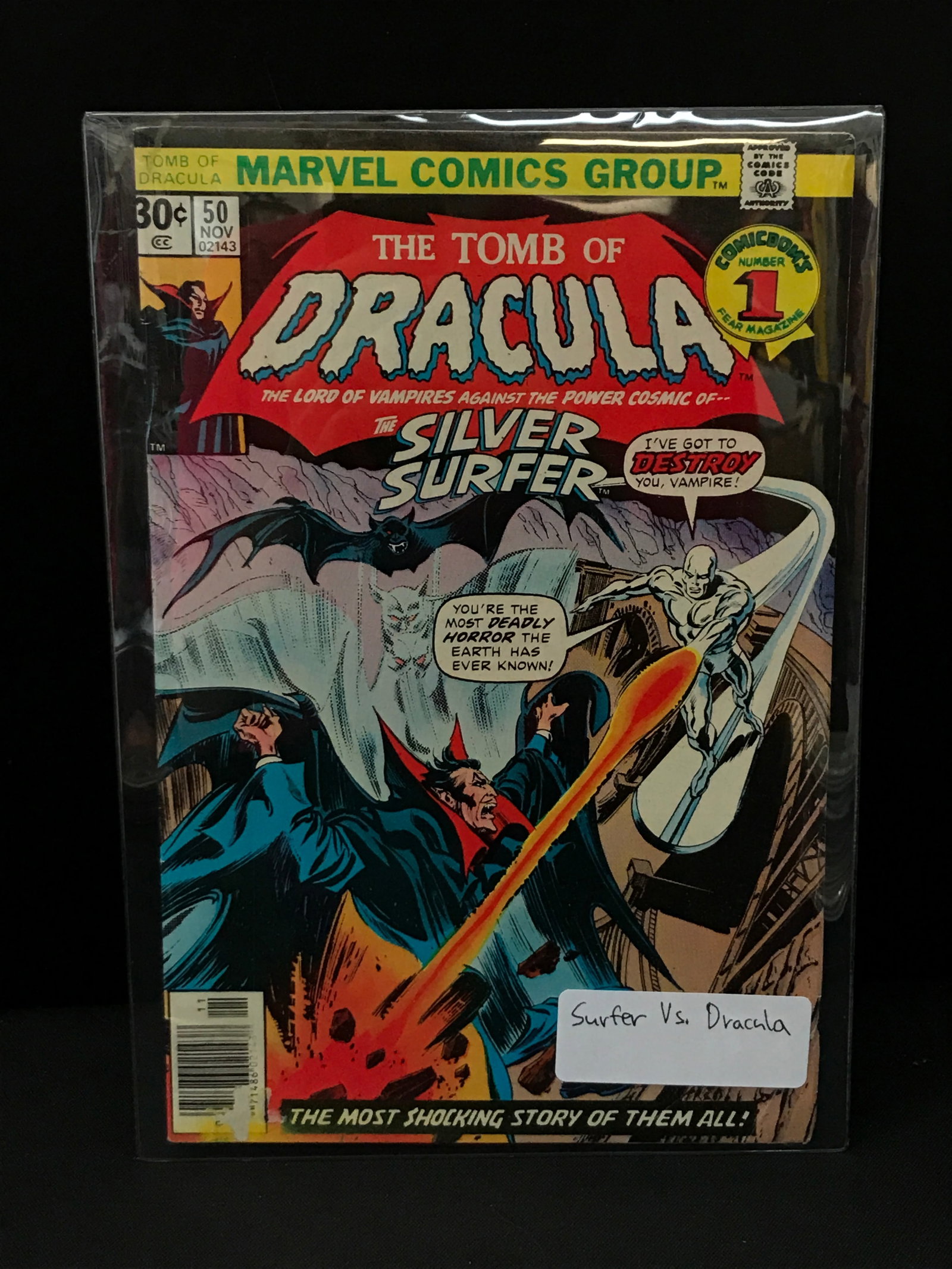 THE TOMB OF DRACULA #50 - MARVEL COMICS: Prices are in Canadian Dollars