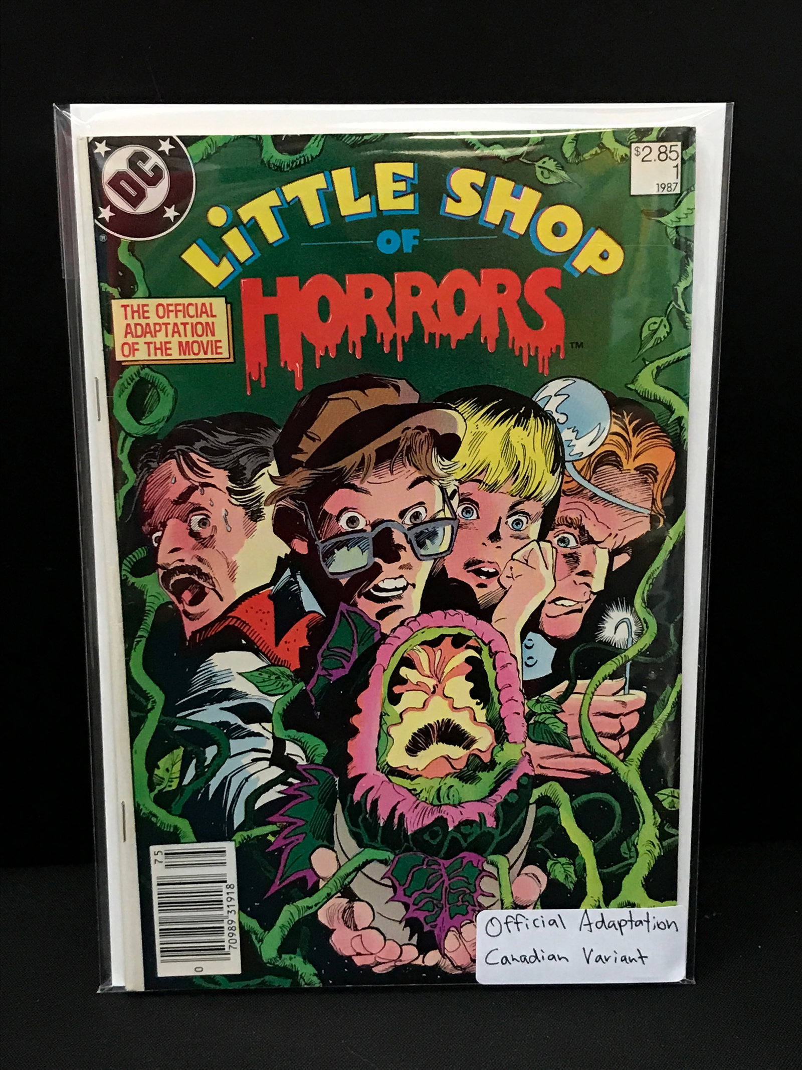LITTLE SHOP OF HORRORS #1 CANADIAN VARIANT - DC COMICS: Prices are in Canadian Dollars